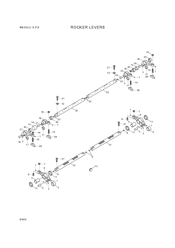 drawing for Hyundai Construction Equipment YUBP-05743 - NUT-HEX (figure 2)