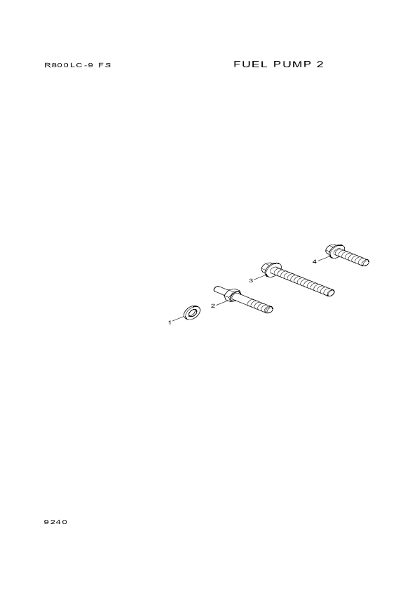drawing for Hyundai Construction Equipment YUBP-06769 - SCREW-HEX (figure 2)