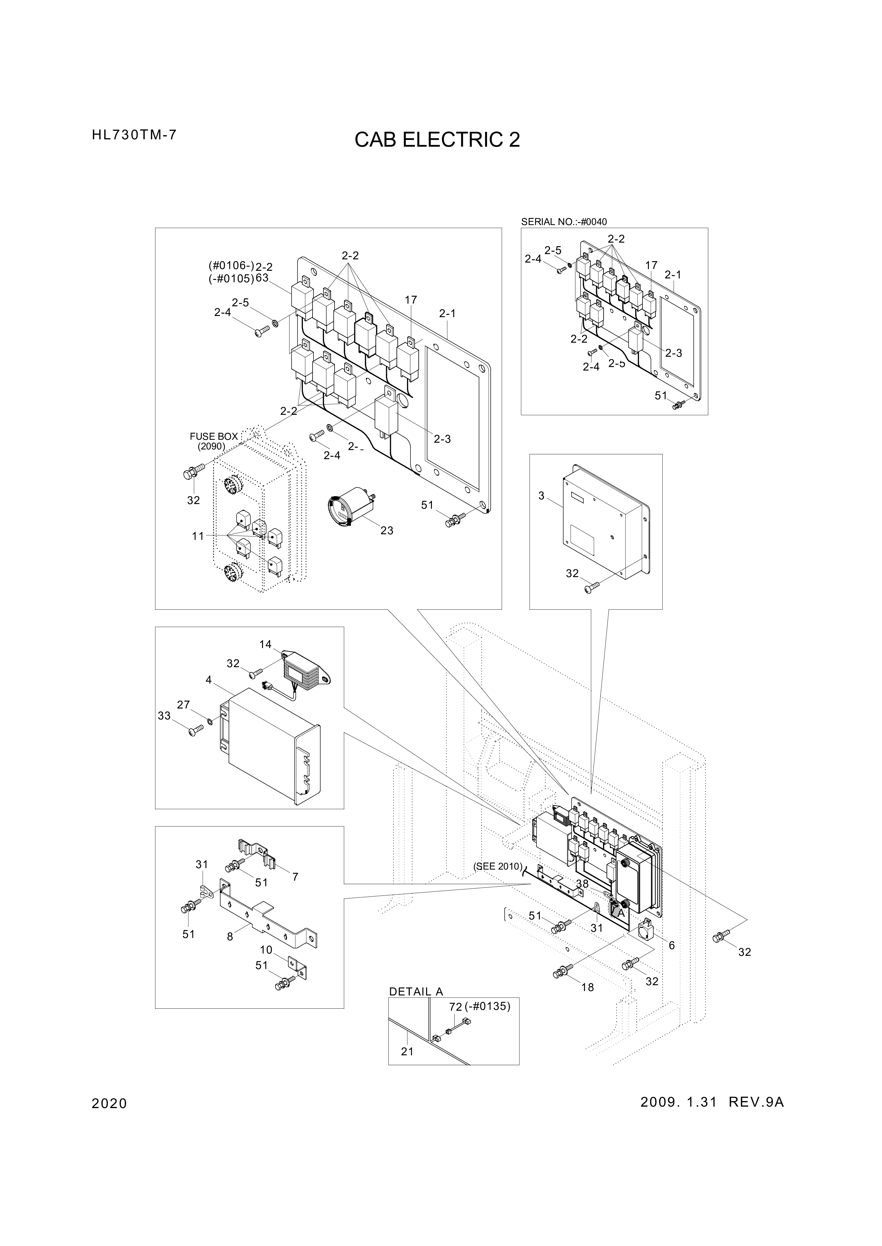 drawing for Hyundai Construction Equipment 21L8-50051 - CONTROL UNIT-EST37A (figure 1)