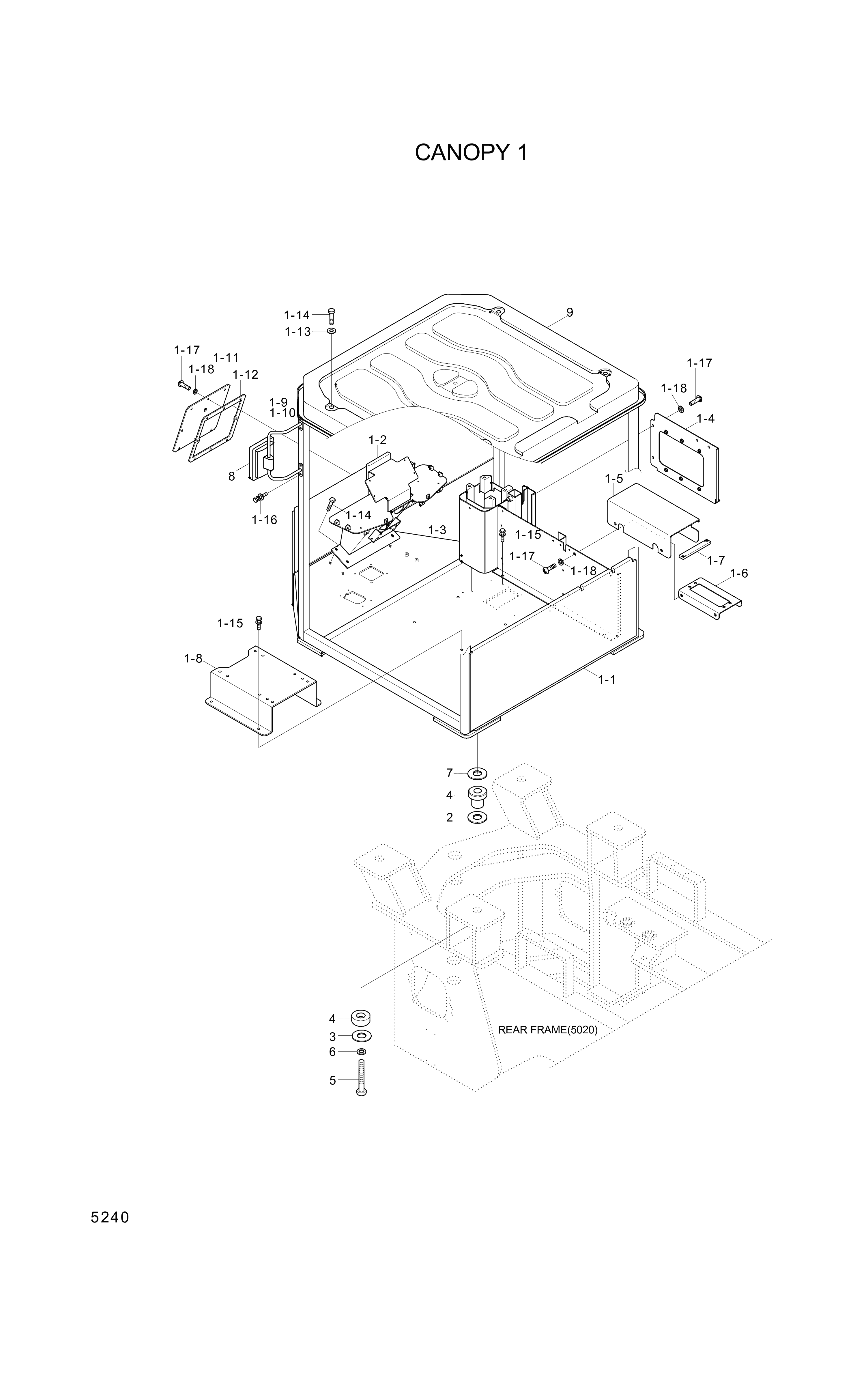 drawing for Hyundai Construction Equipment S403-271002 - WASHER-PLAIN (figure 3)