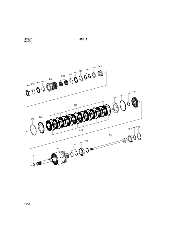 drawing for Hyundai Construction Equipment ZGAQ-03236 - SHAFT-CENTER (figure 4)