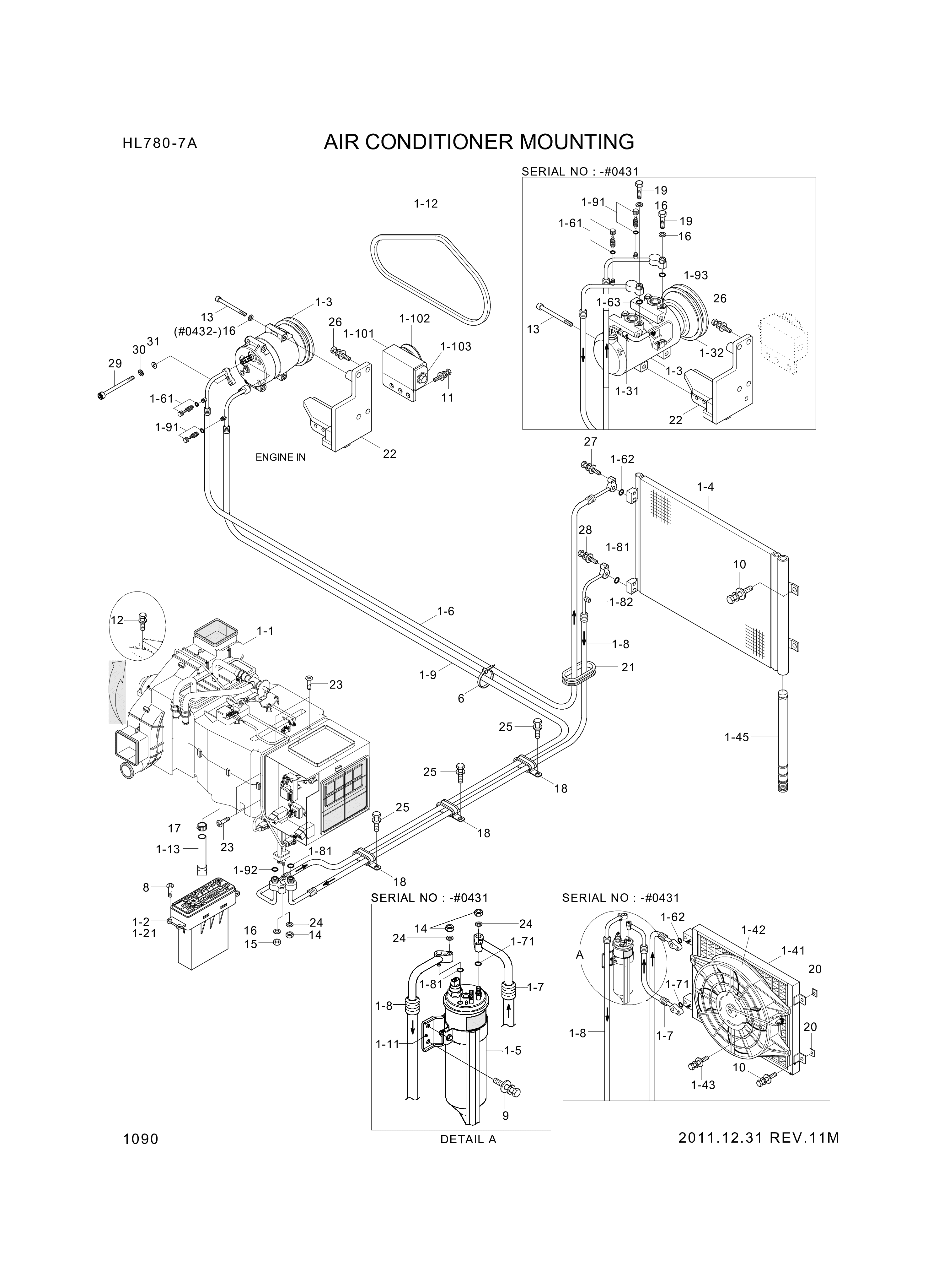 drawing for Hyundai Construction Equipment S152-04012V - BOLT-TAP (figure 4)