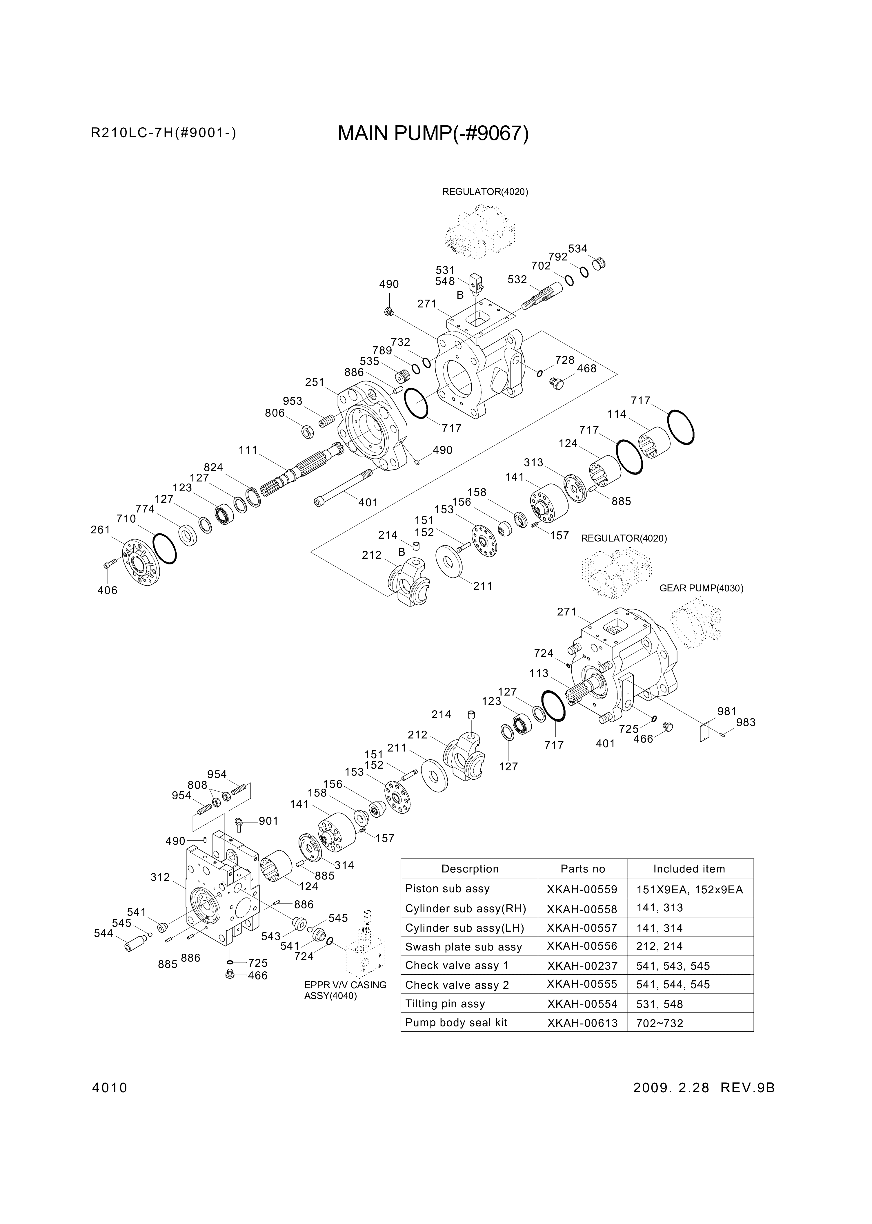 drawing for Hyundai Construction Equipment XKAH-00585 - Pin-Tilting (figure 2)
