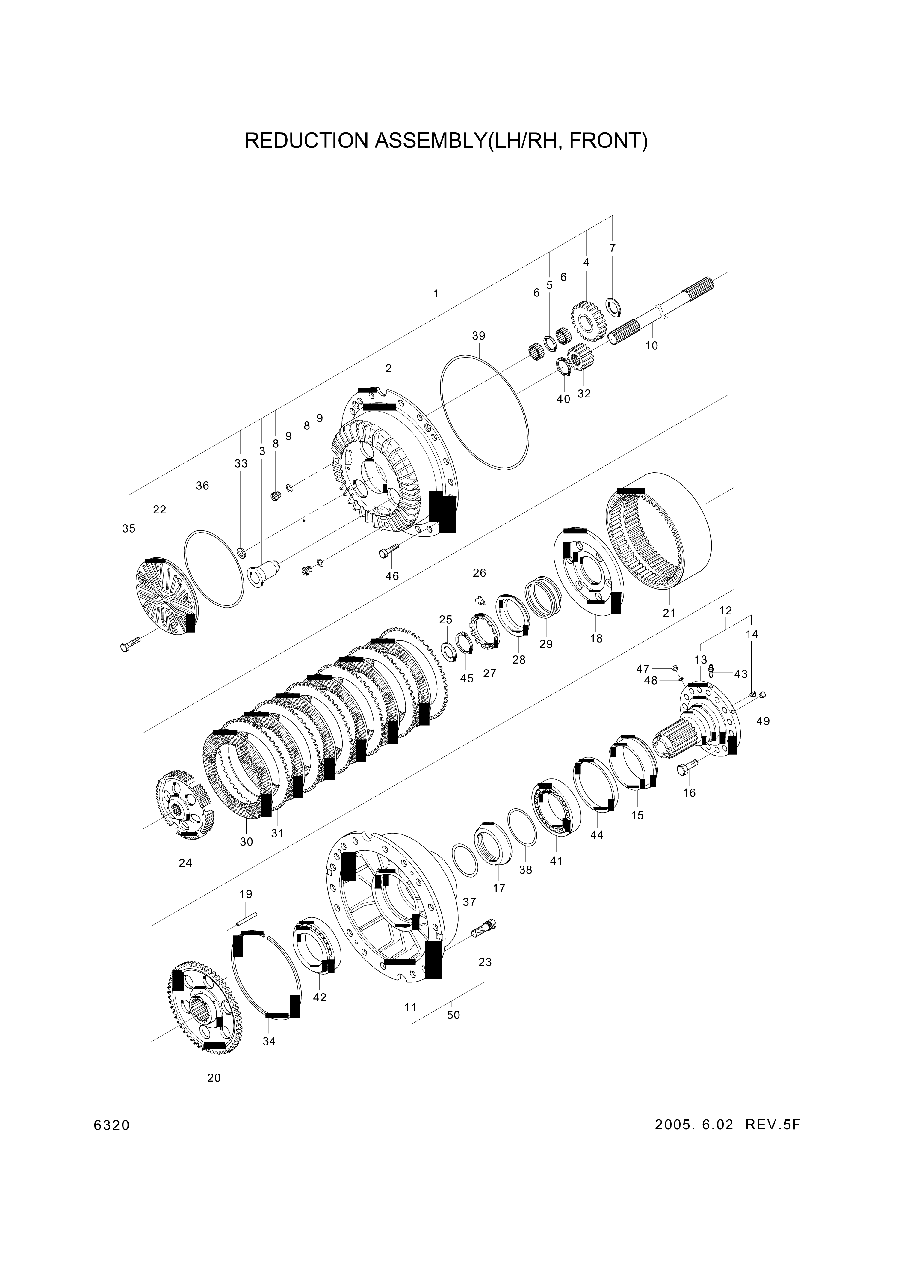 drawing for Hyundai Construction Equipment 7124-52480 - NUT-ADJUSTING (figure 2)