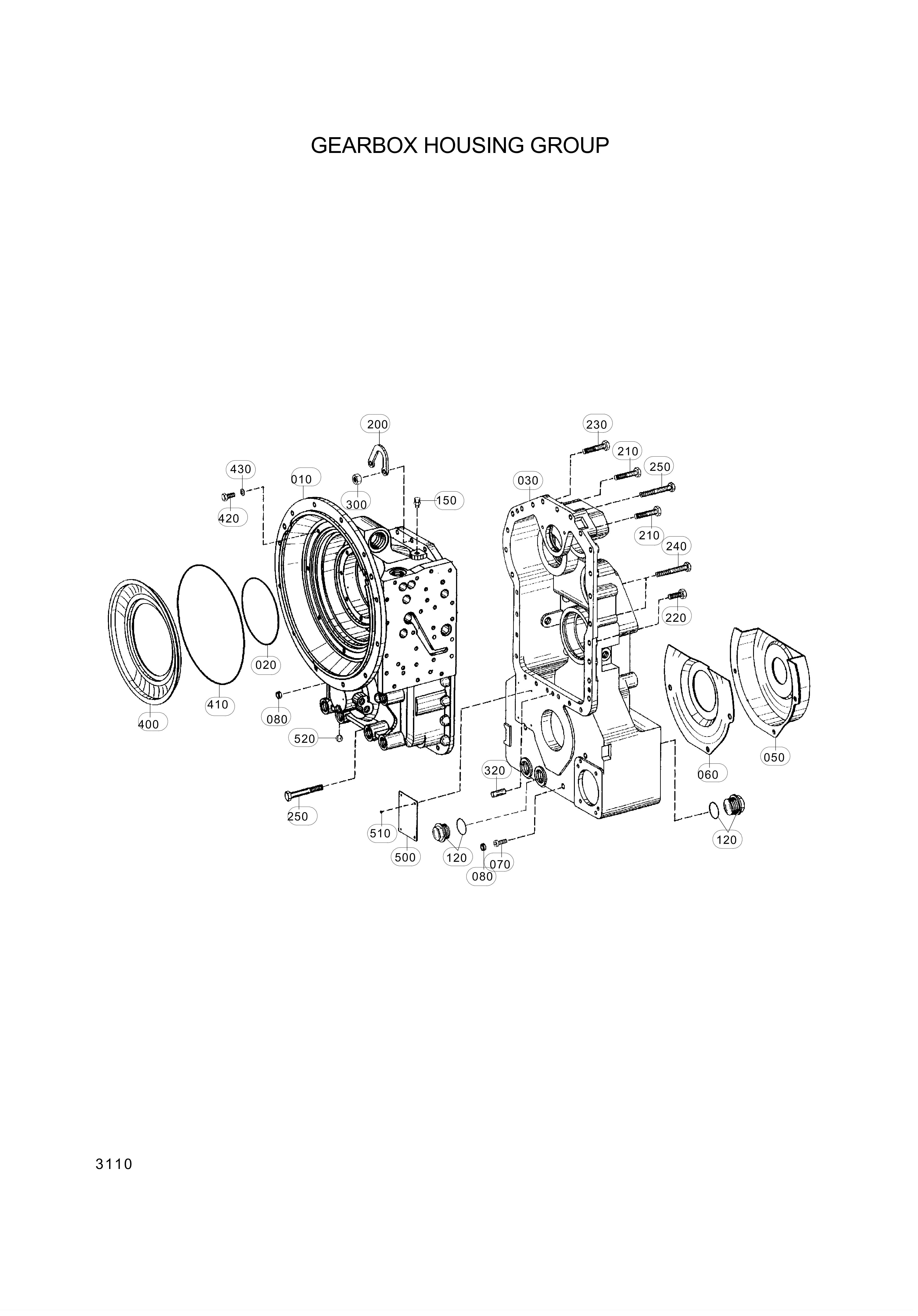 drawing for Hyundai Construction Equipment 0634-303-320 - O-RING (figure 4)