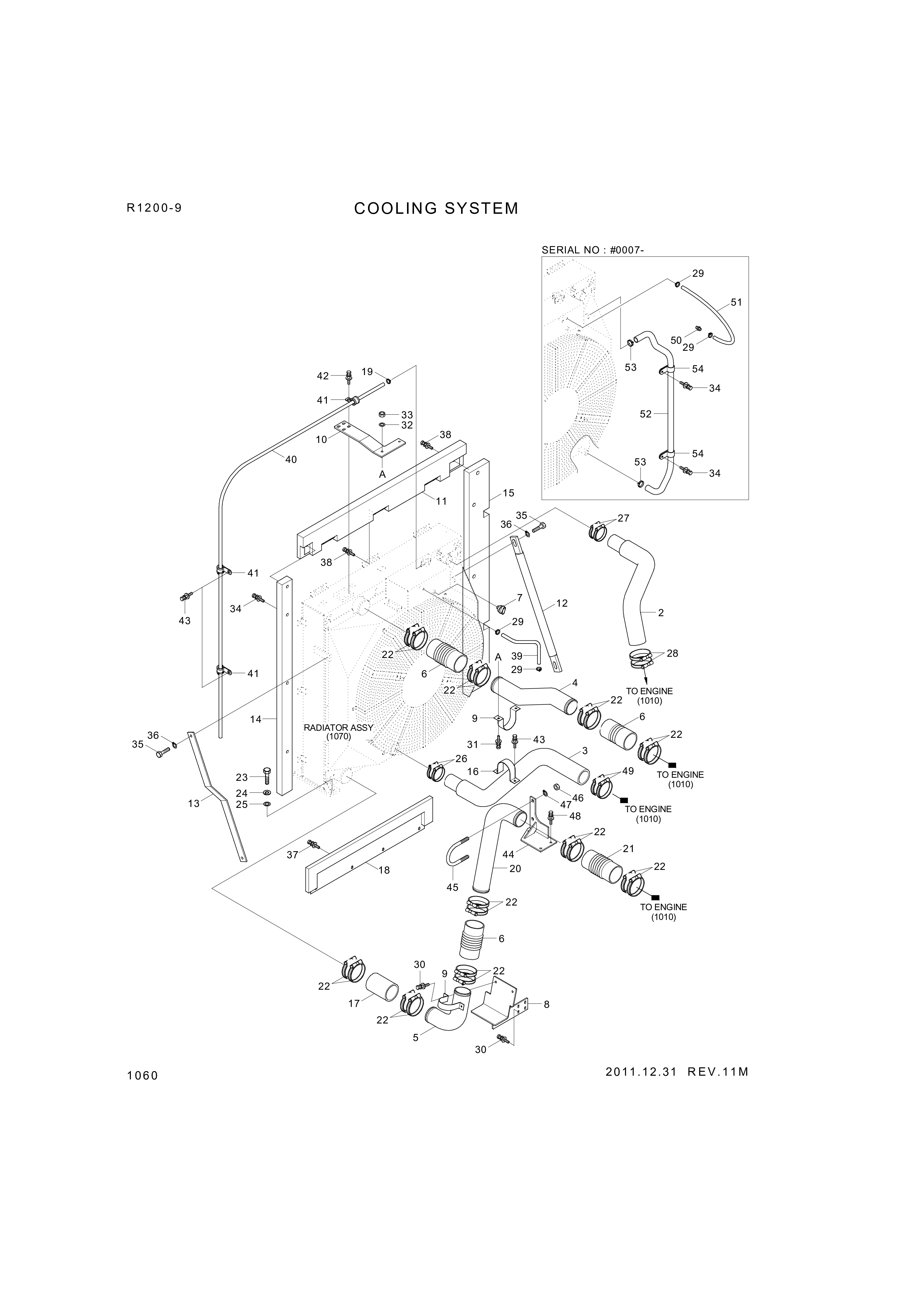 drawing for Hyundai Construction Equipment YUBP-05666 - SWITCH-LEVEL (figure 1)