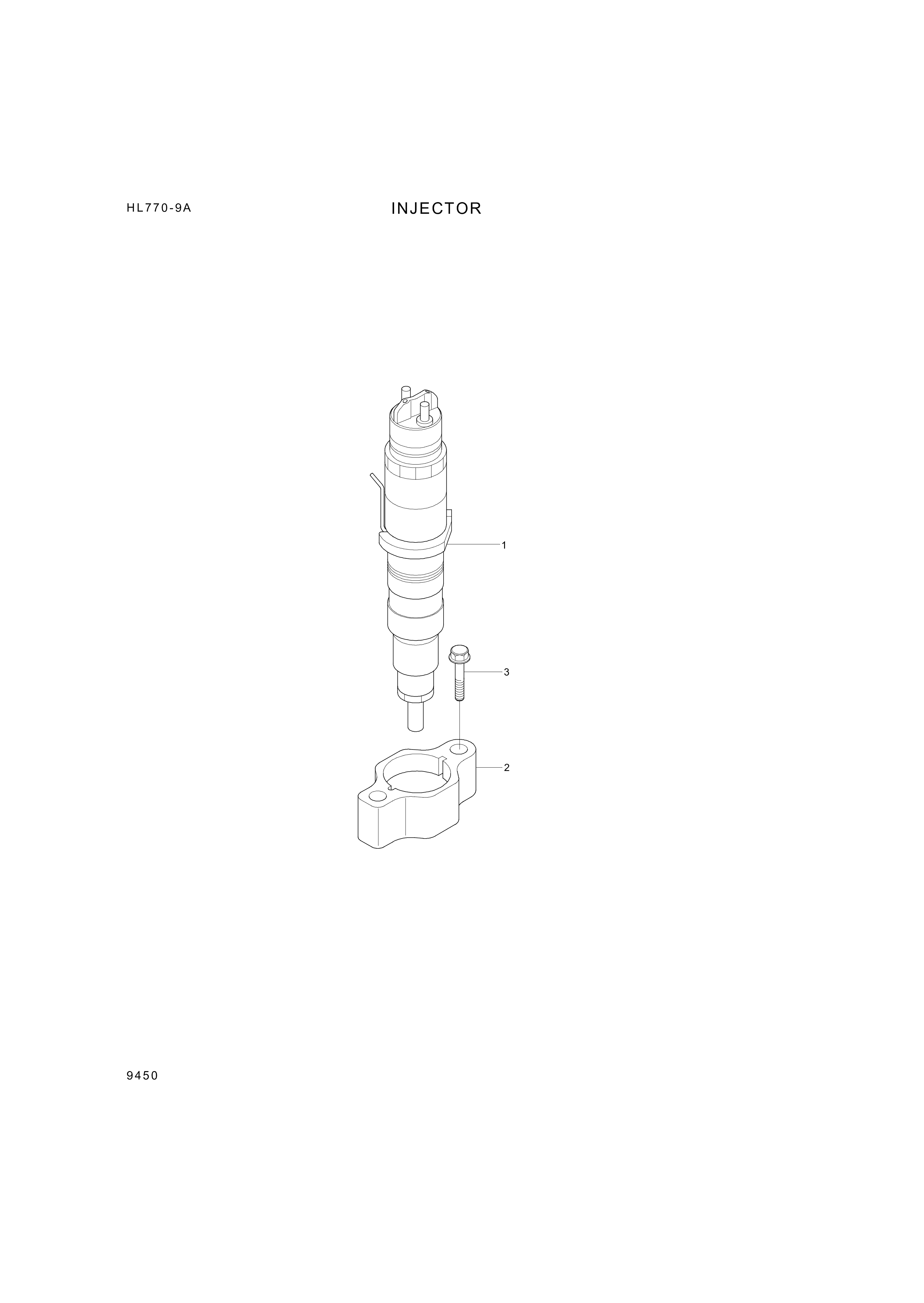 drawing for Hyundai Construction Equipment YUBP-05348 - SCREW-HEX FLG (figure 3)