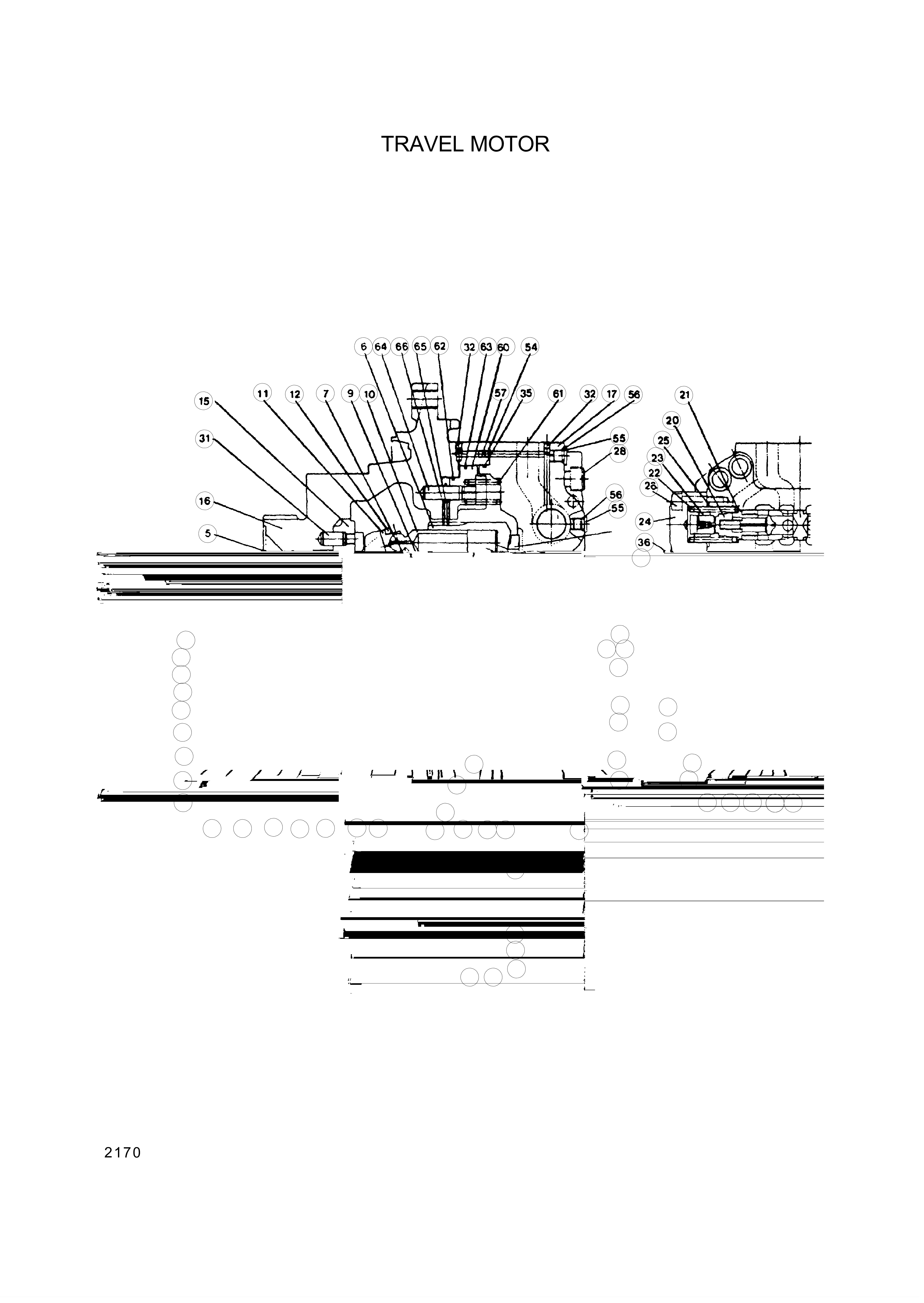 drawing for Hyundai Construction Equipment 35050BAA-111 - BLOCK-ROTARY (figure 1)
