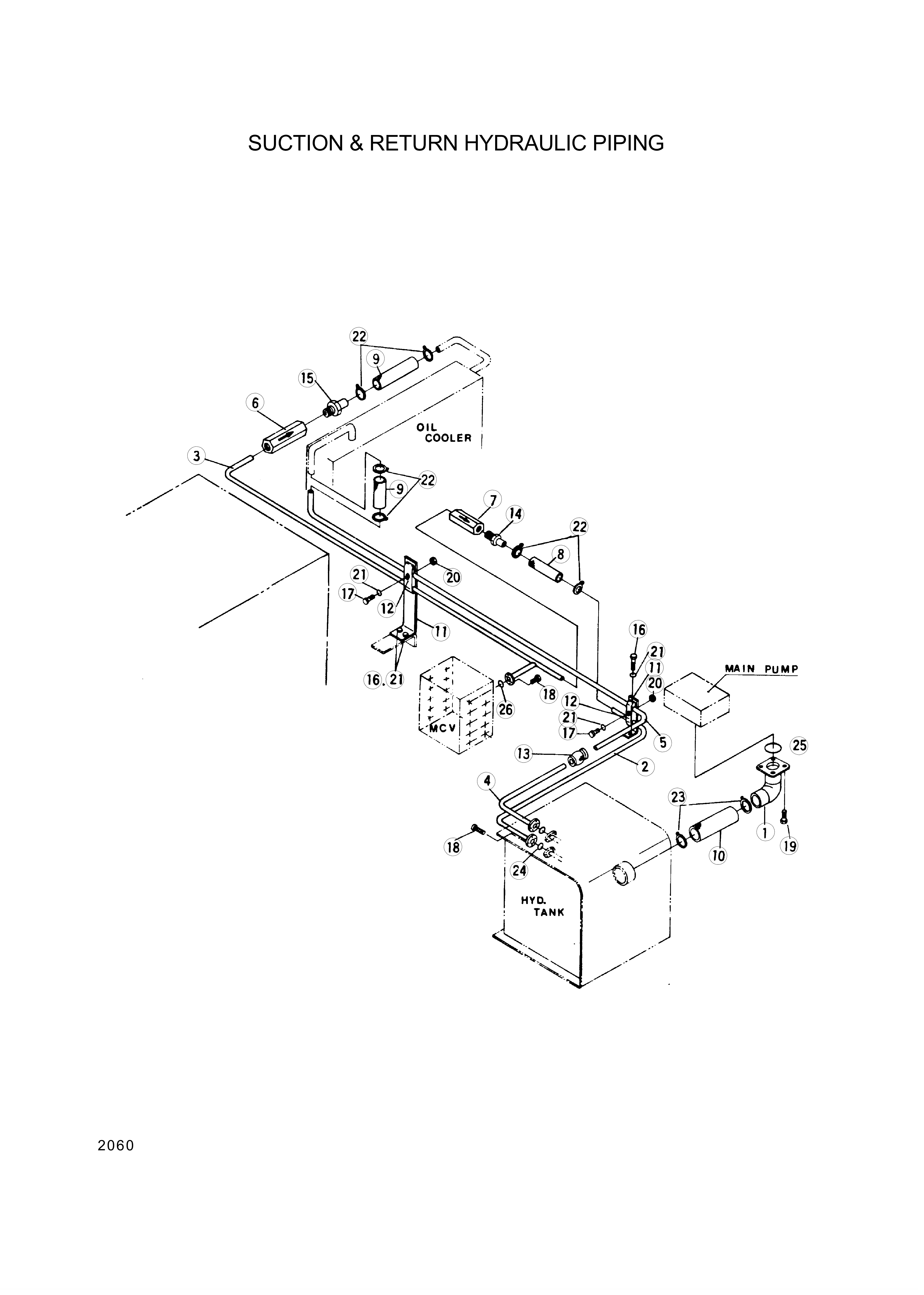 drawing for Hyundai Construction Equipment E131-0116 - VALVE-CHECK (figure 4)