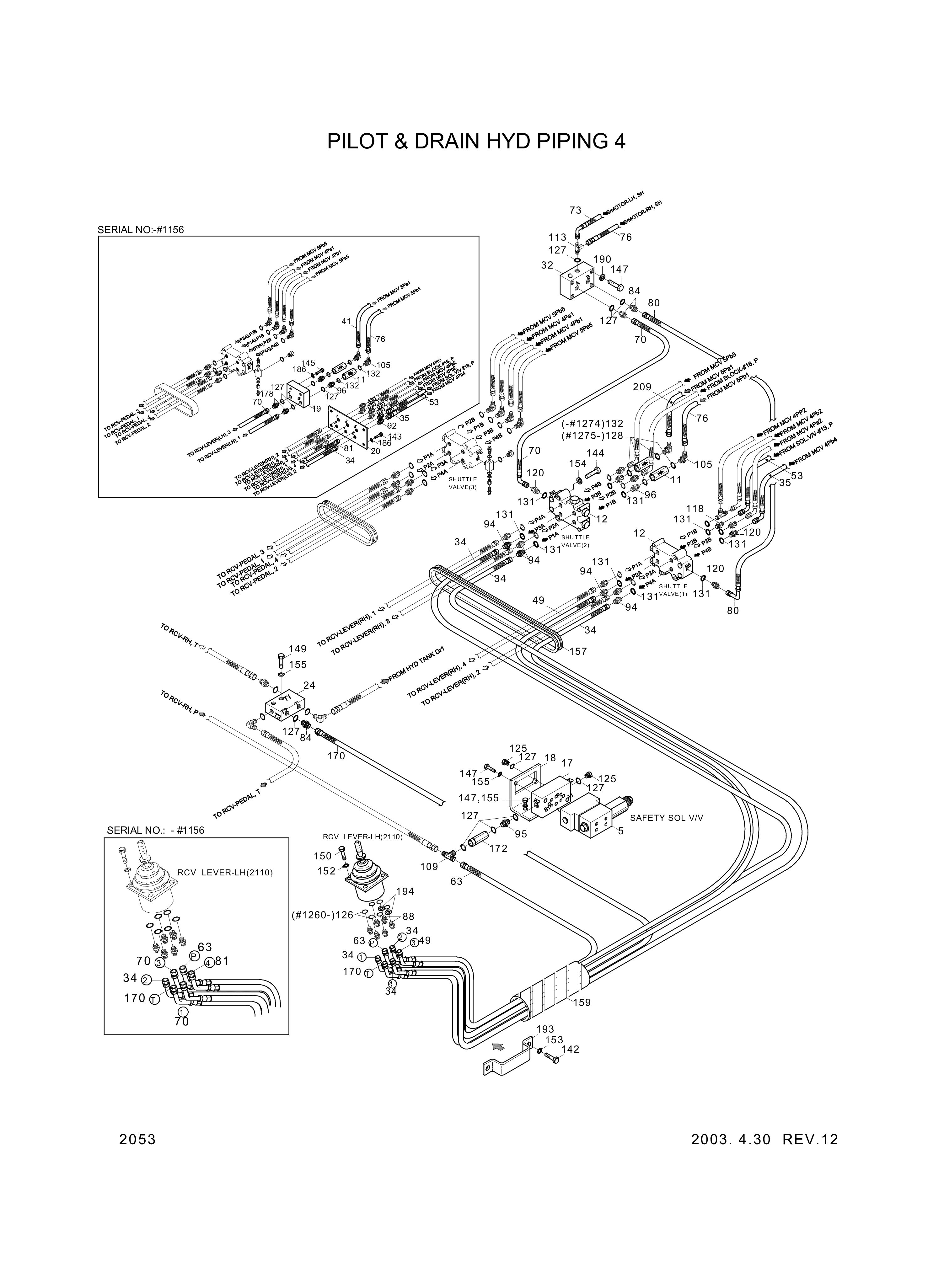 drawing for Hyundai Construction Equipment S105-060304 - BOLT-SOCKET (figure 2)
