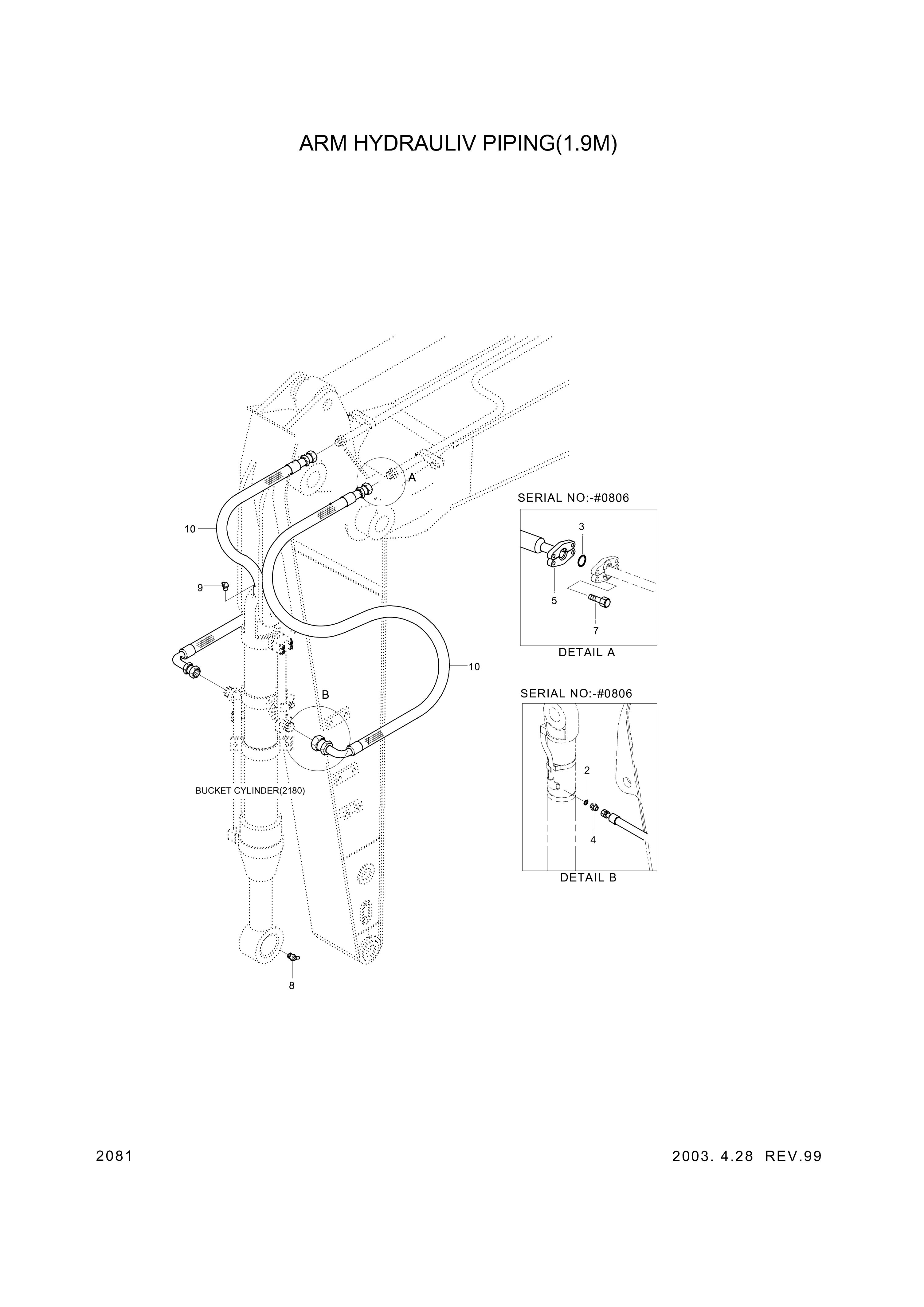 drawing for Hyundai Construction Equipment XKCD-00266 - NIPPLE-GREASE (figure 5)