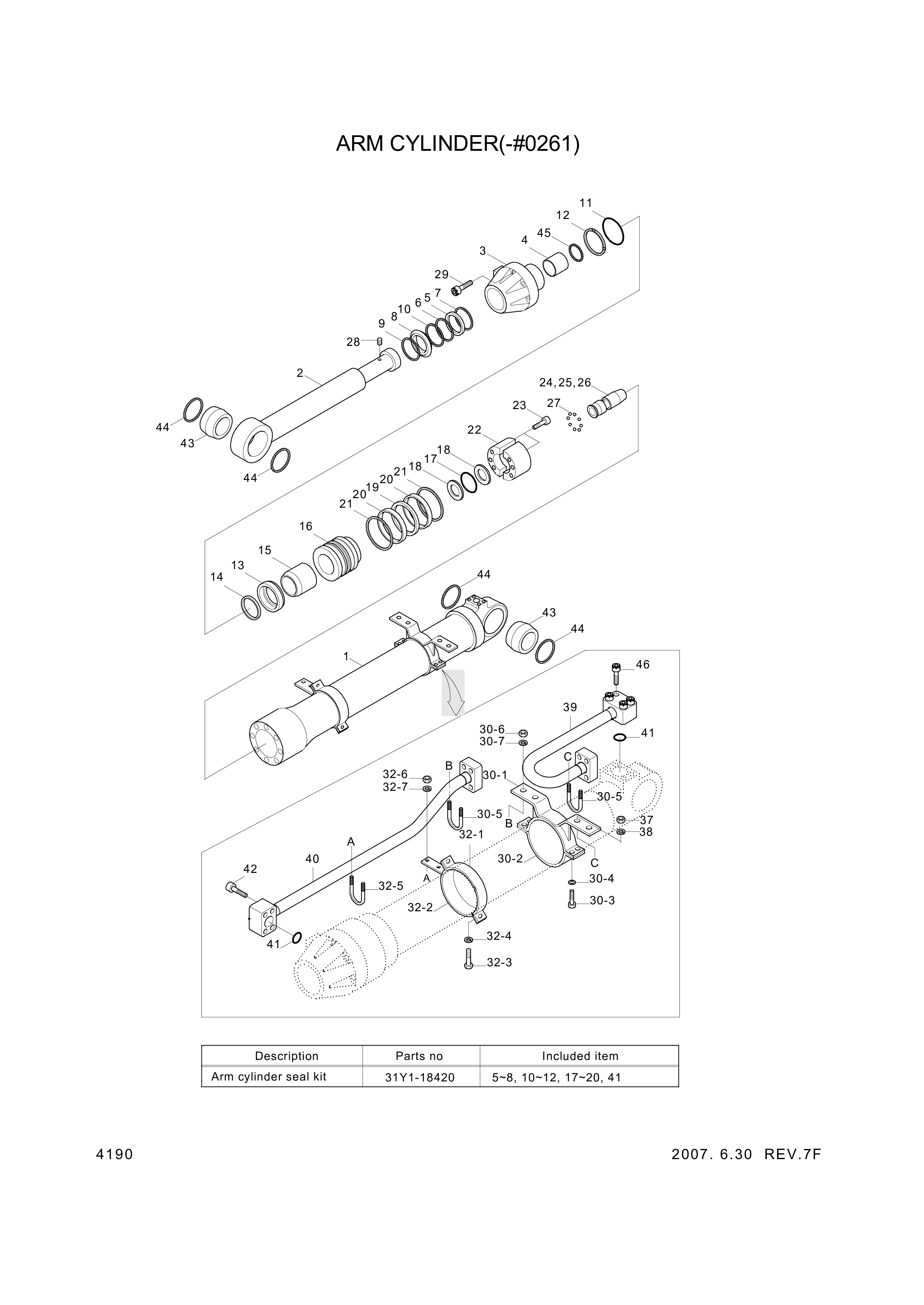 drawing for Hyundai Construction Equipment 295-21 - RING-PISTON (figure 3)