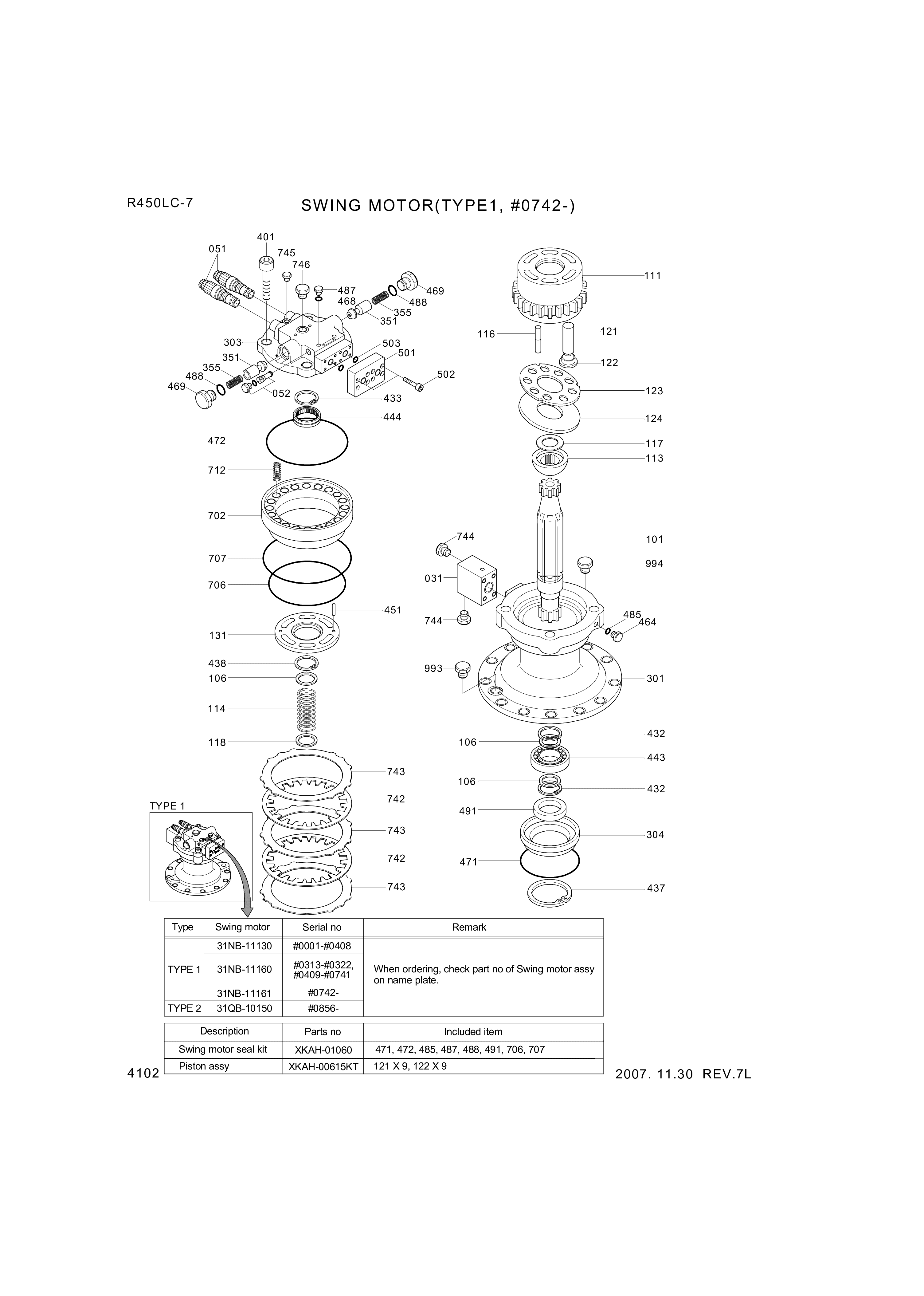 drawing for Hyundai Construction Equipment XKAH-01089 - ADAPTER (figure 4)