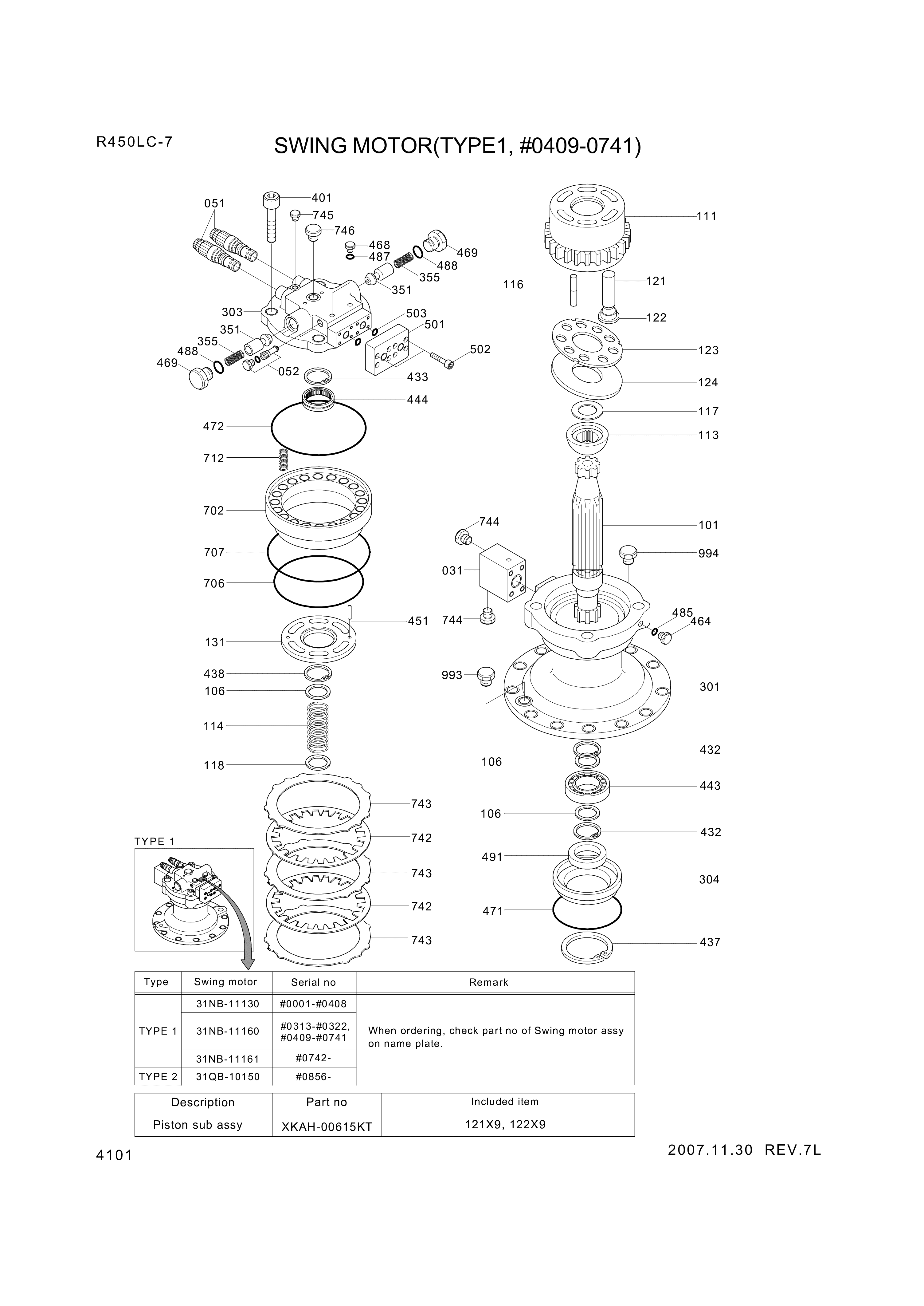 drawing for Hyundai Construction Equipment 235886 - RELIEF VALVE (figure 4)