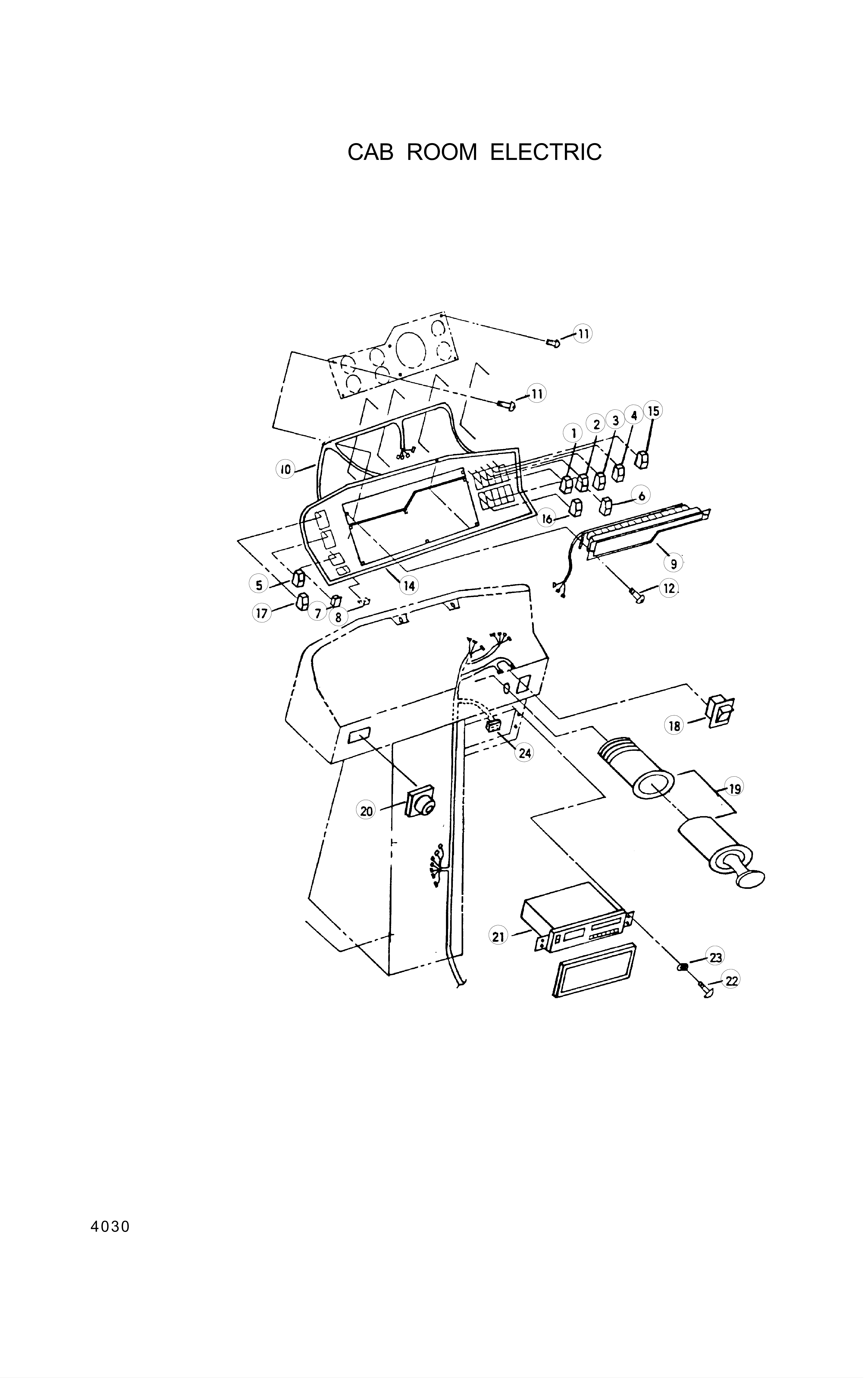 drawing for Hyundai Construction Equipment S141-040202 - BOLT-FLAT (figure 1)