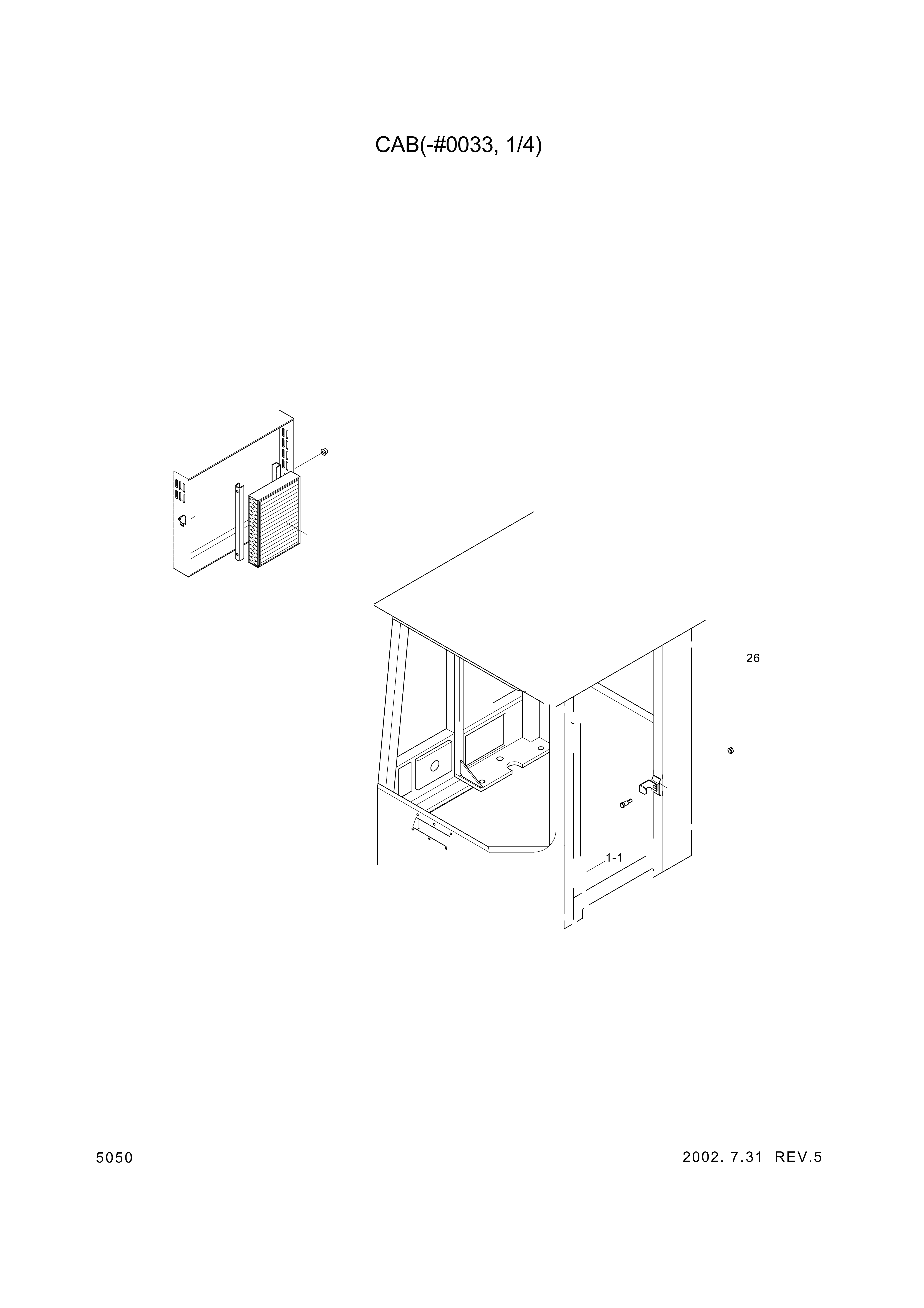 drawing for Hyundai Construction Equipment S141-040104 - BOLT-FLAT (figure 2)