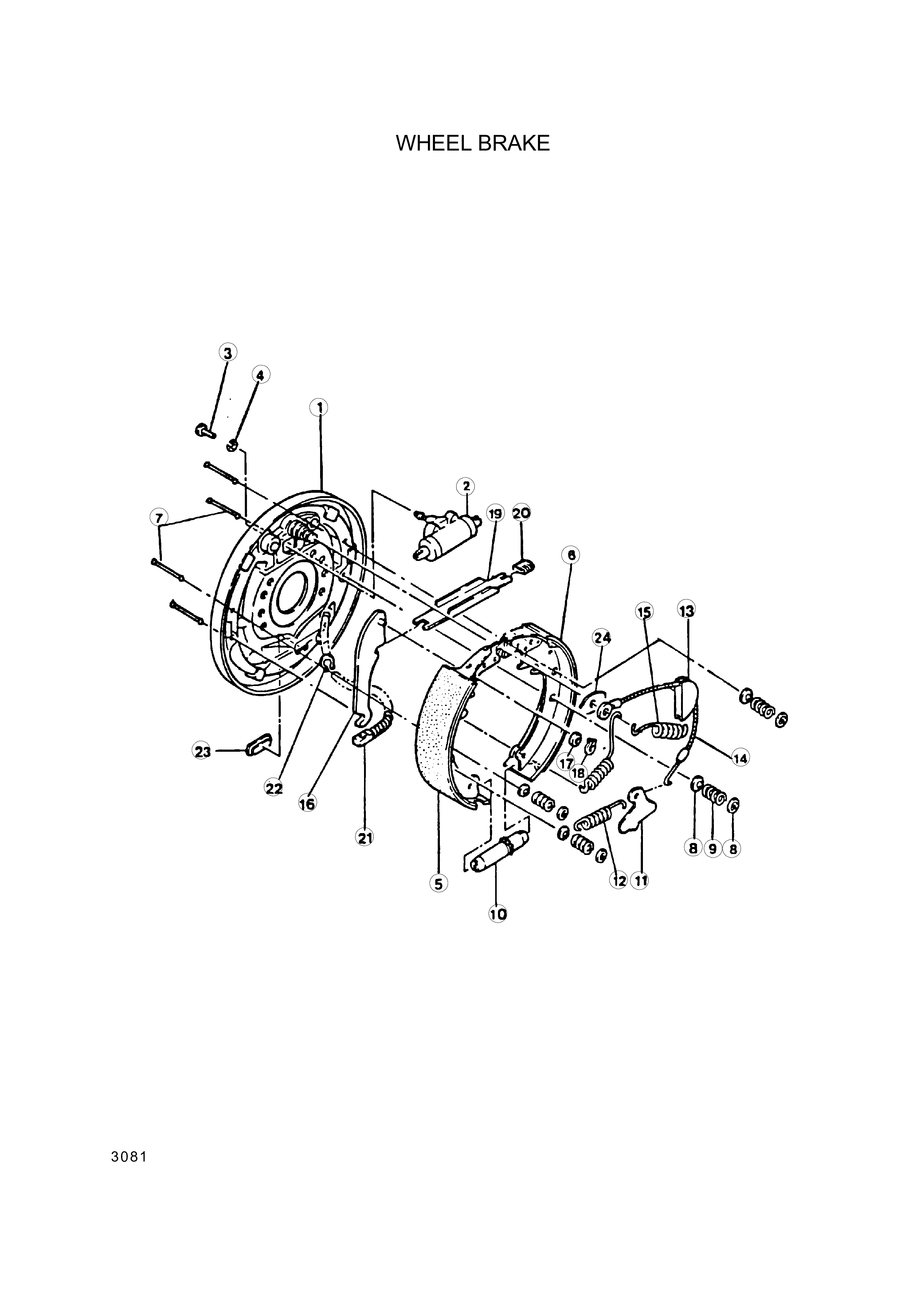drawing for Hyundai Construction Equipment 101-07-00 - SPRING (figure 1)