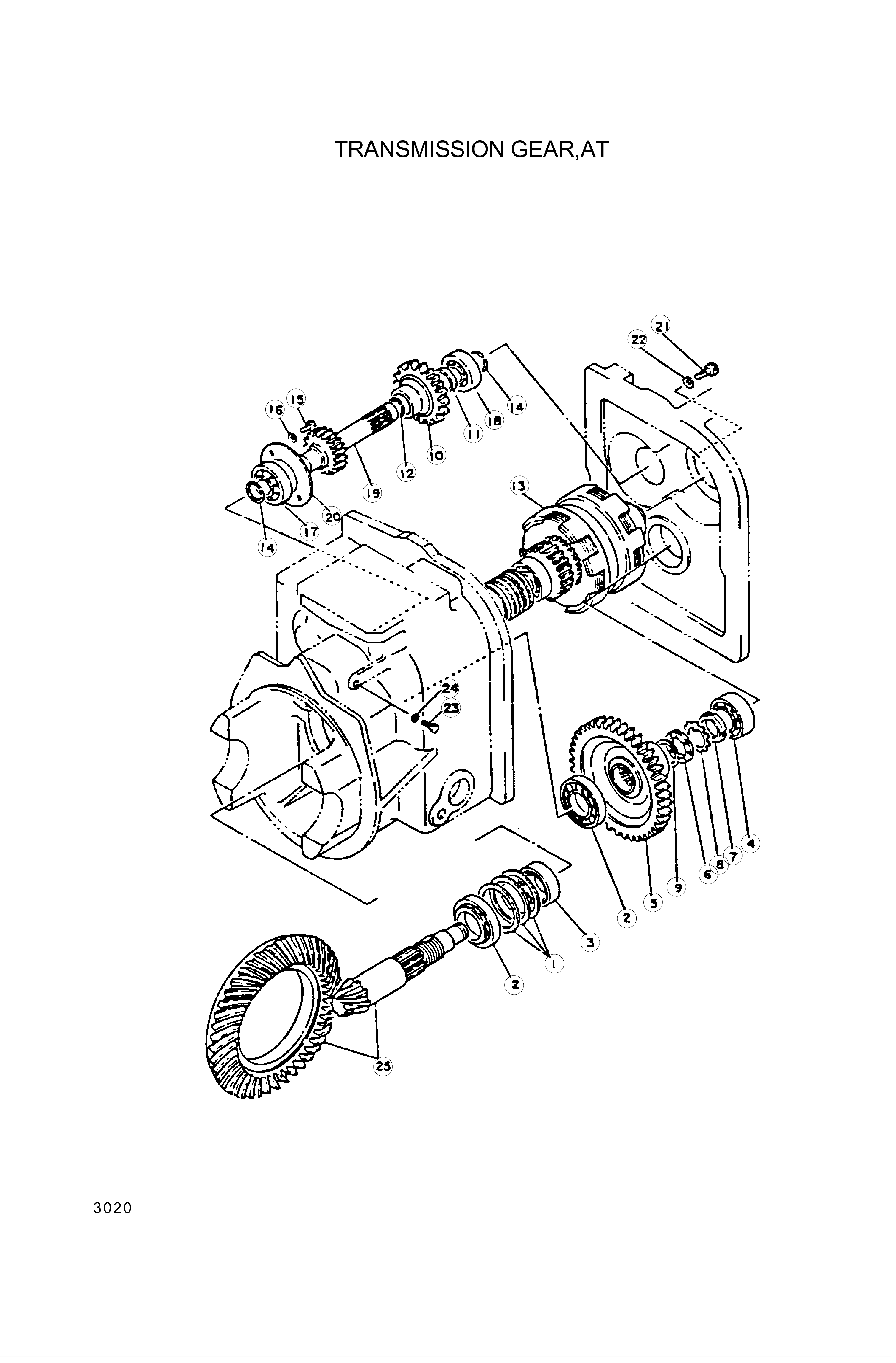 drawing for Hyundai Construction Equipment S211-080002 - NUT-LOCK (figure 1)