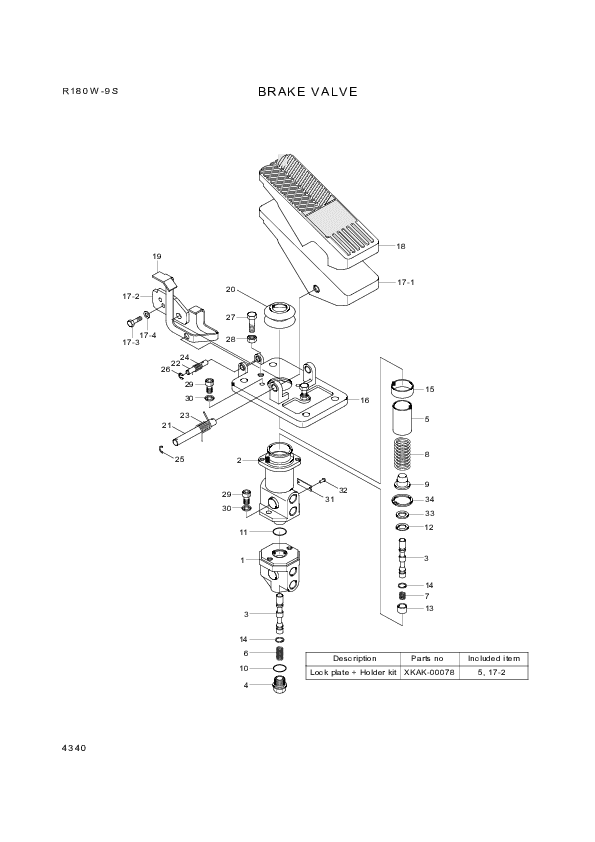 drawing for Hyundai Construction Equipment XKAK-00108 - PLATE-NAME (figure 5)