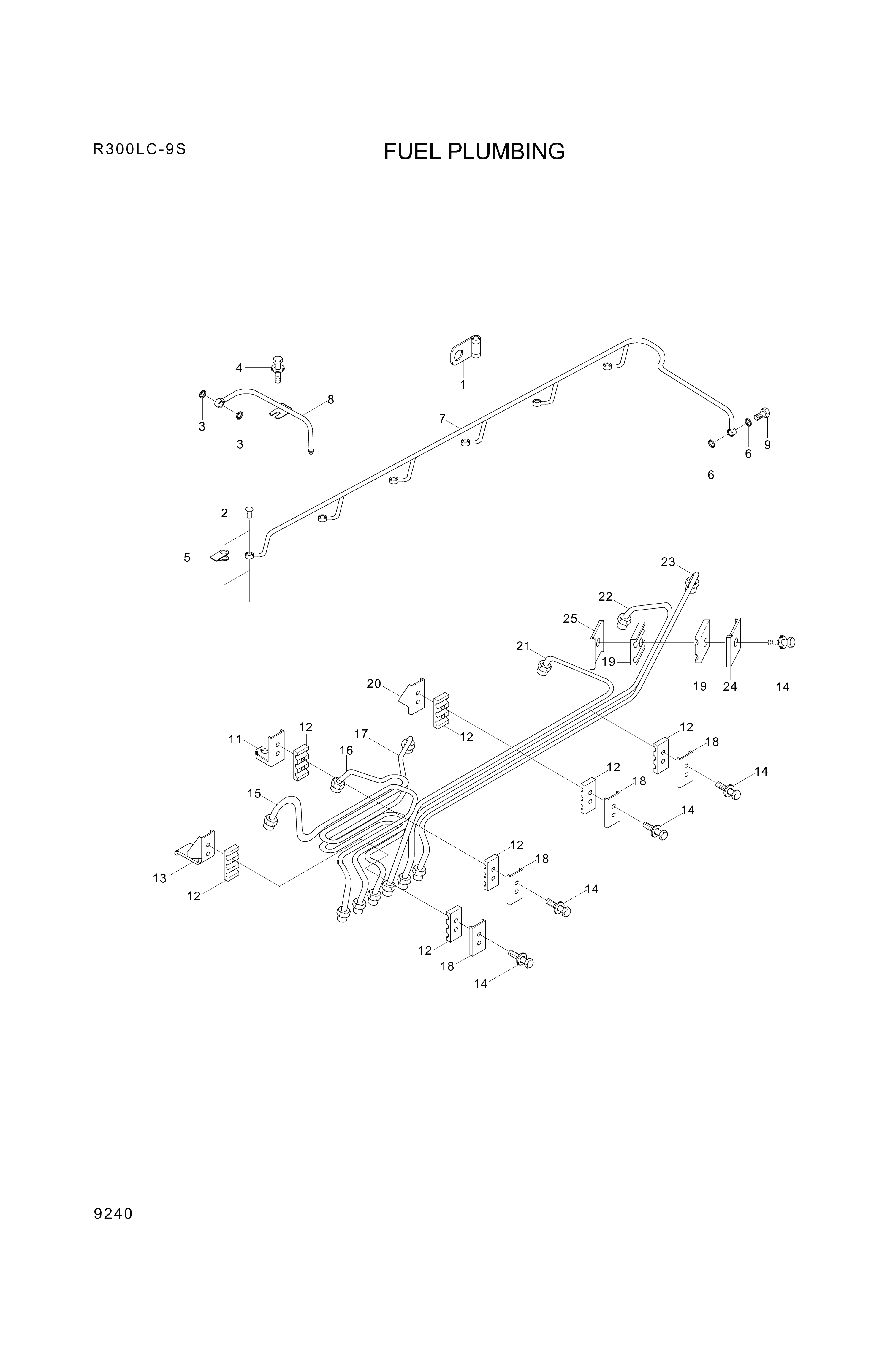 drawing for Hyundai Construction Equipment YUBP-05047 - SCREW (figure 5)
