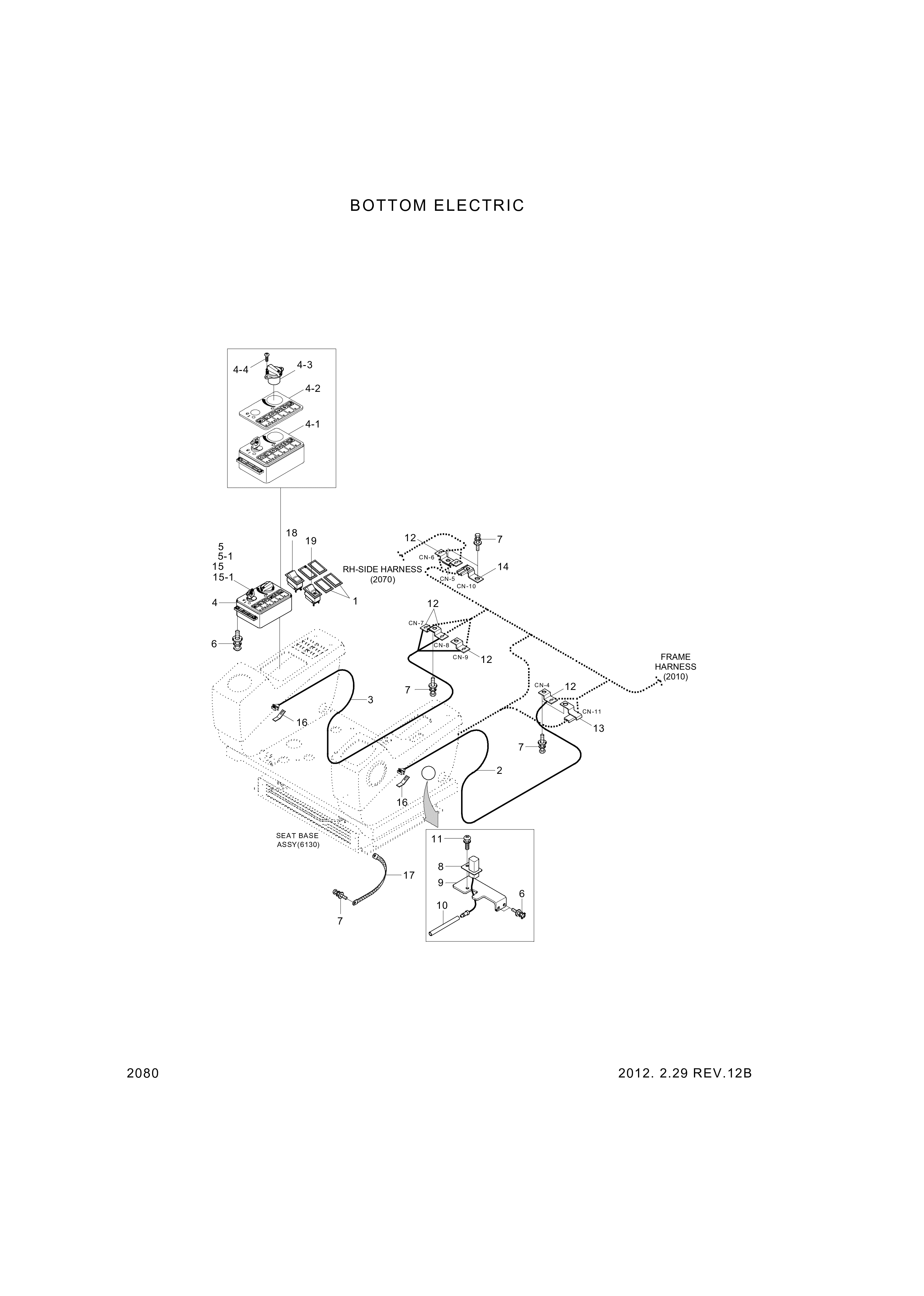 drawing for Hyundai Construction Equipment S141-030106 - BOLT-FLAT (figure 5)