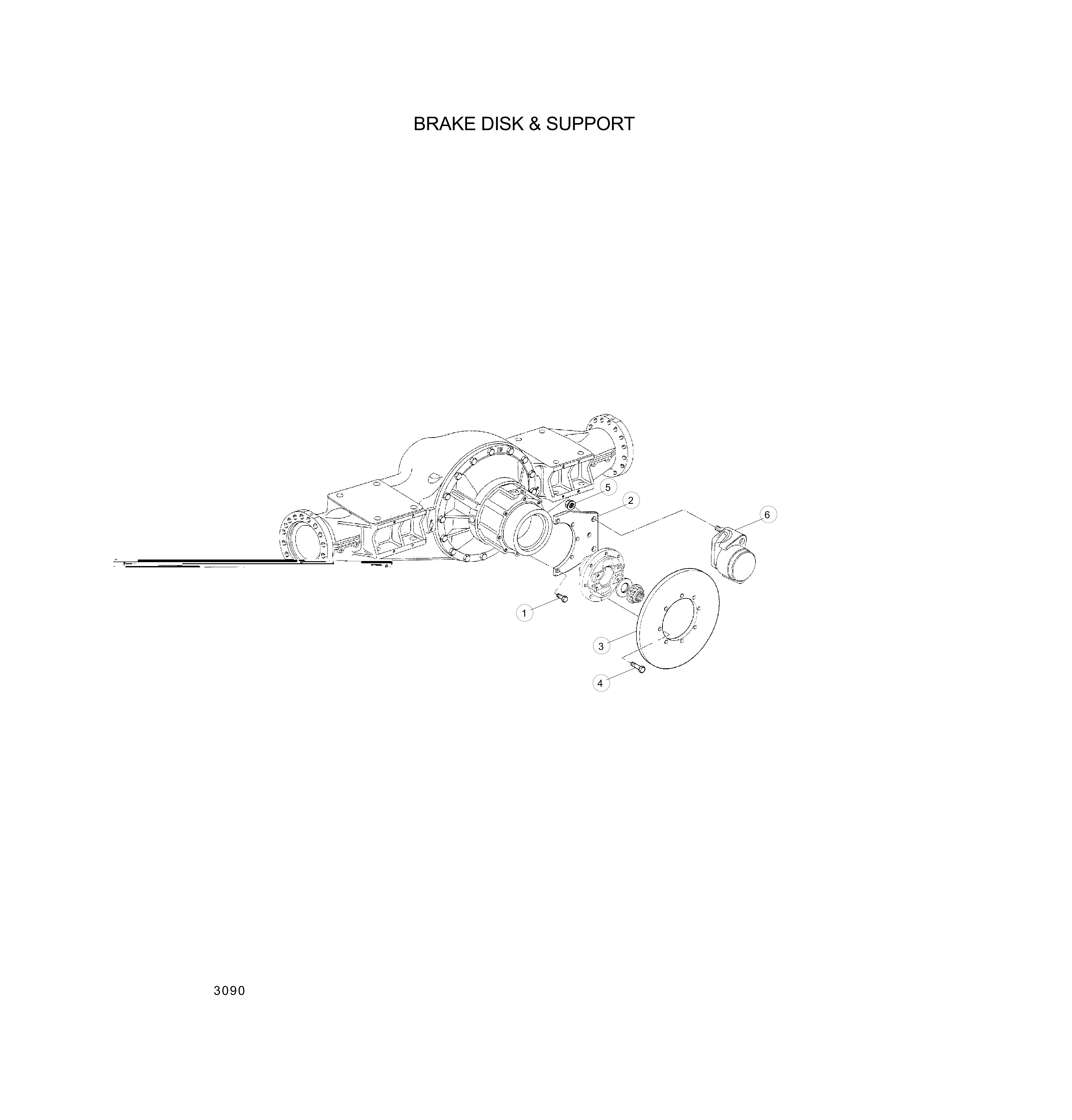 drawing for Hyundai Construction Equipment 70309 - SCREW M12X35