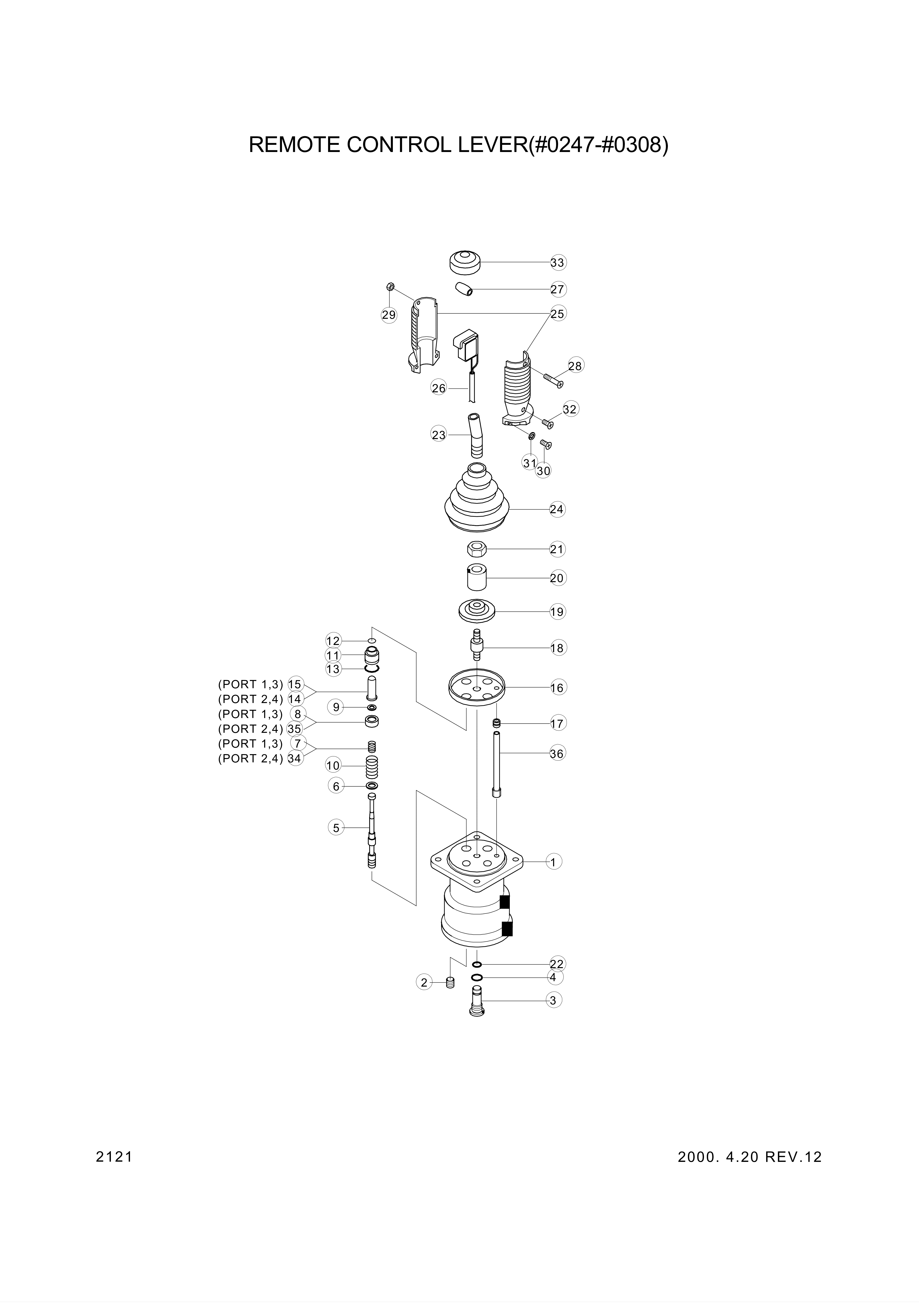 drawing for Hyundai Construction Equipment SFM0410 - SCREW (figure 1)