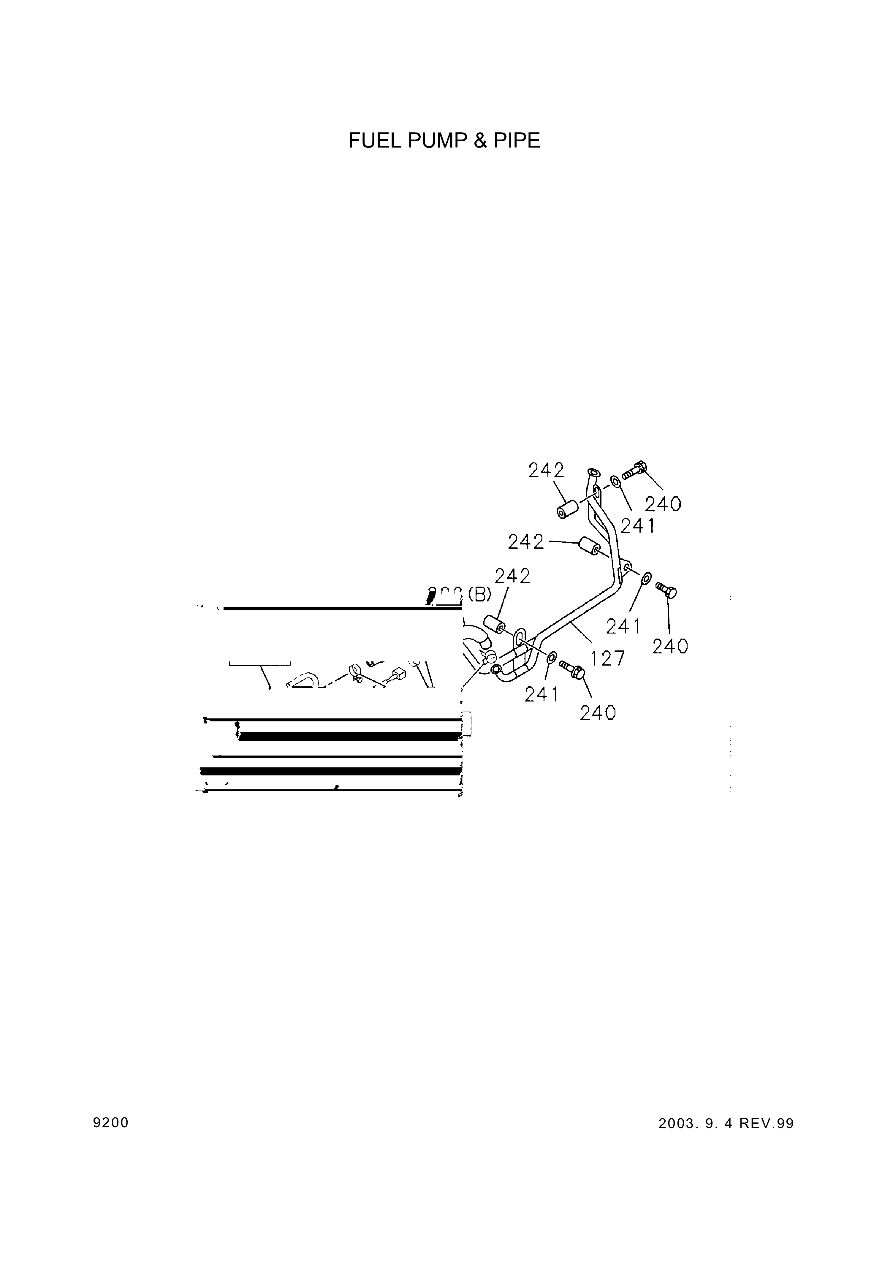 drawing for Hyundai Construction Equipment 050040-8400 - Bolt (figure 1)