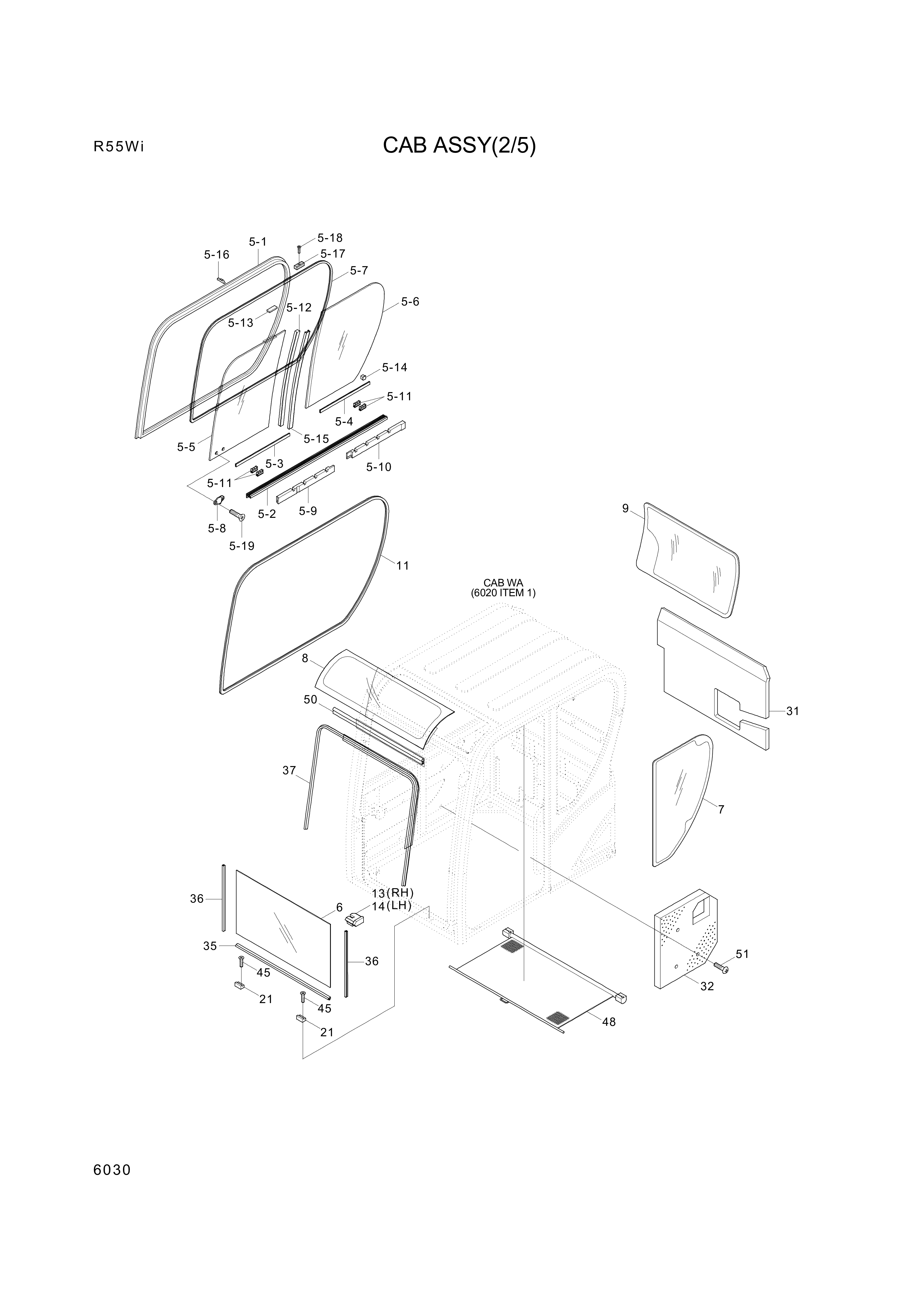 drawing for Hyundai Construction Equipment S141-040126 - BOLT-FLAT (figure 4)