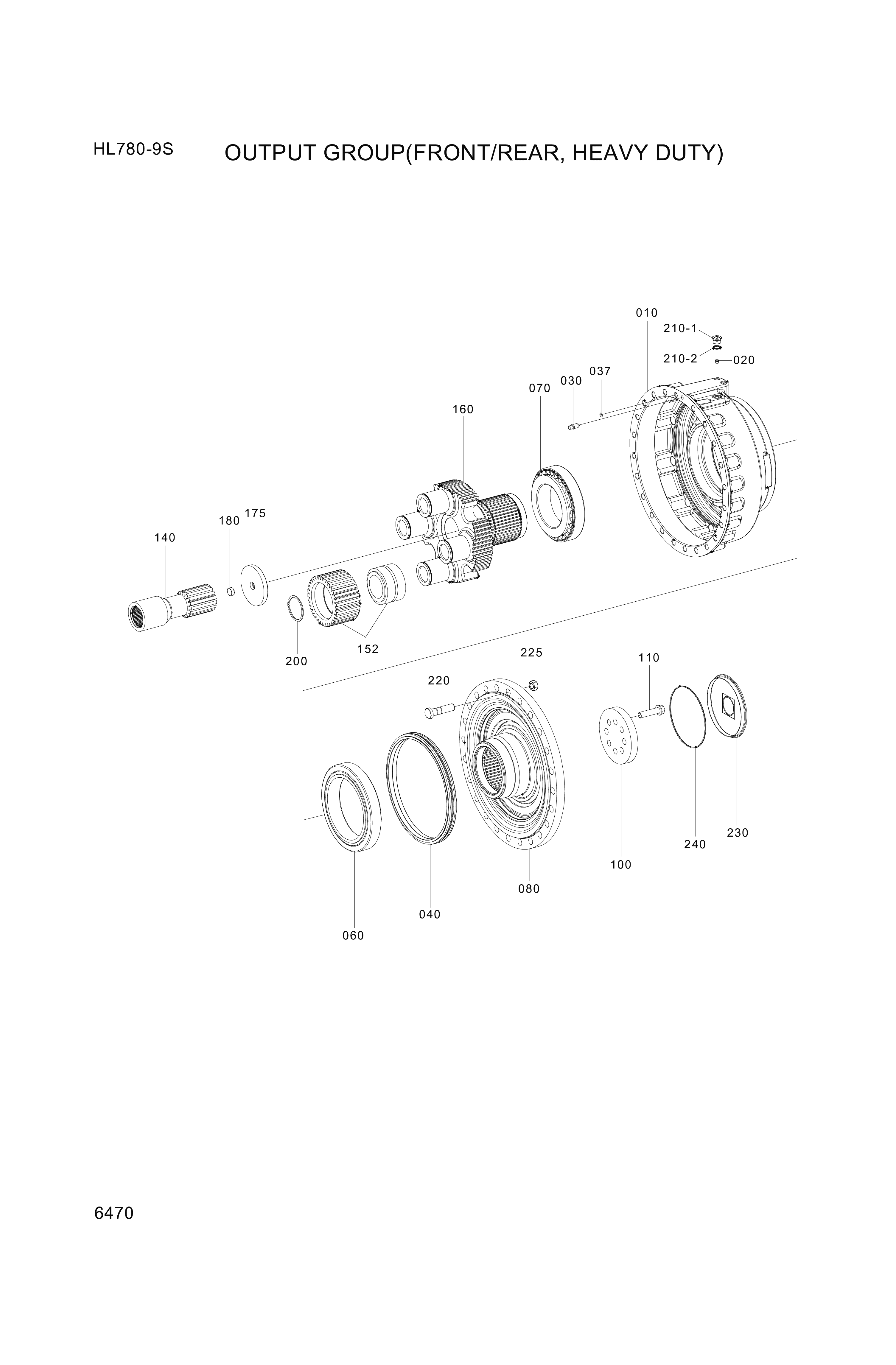 drawing for Hyundai Construction Equipment ZGAQ-04292 - GEAR-PLANET (figure 5)