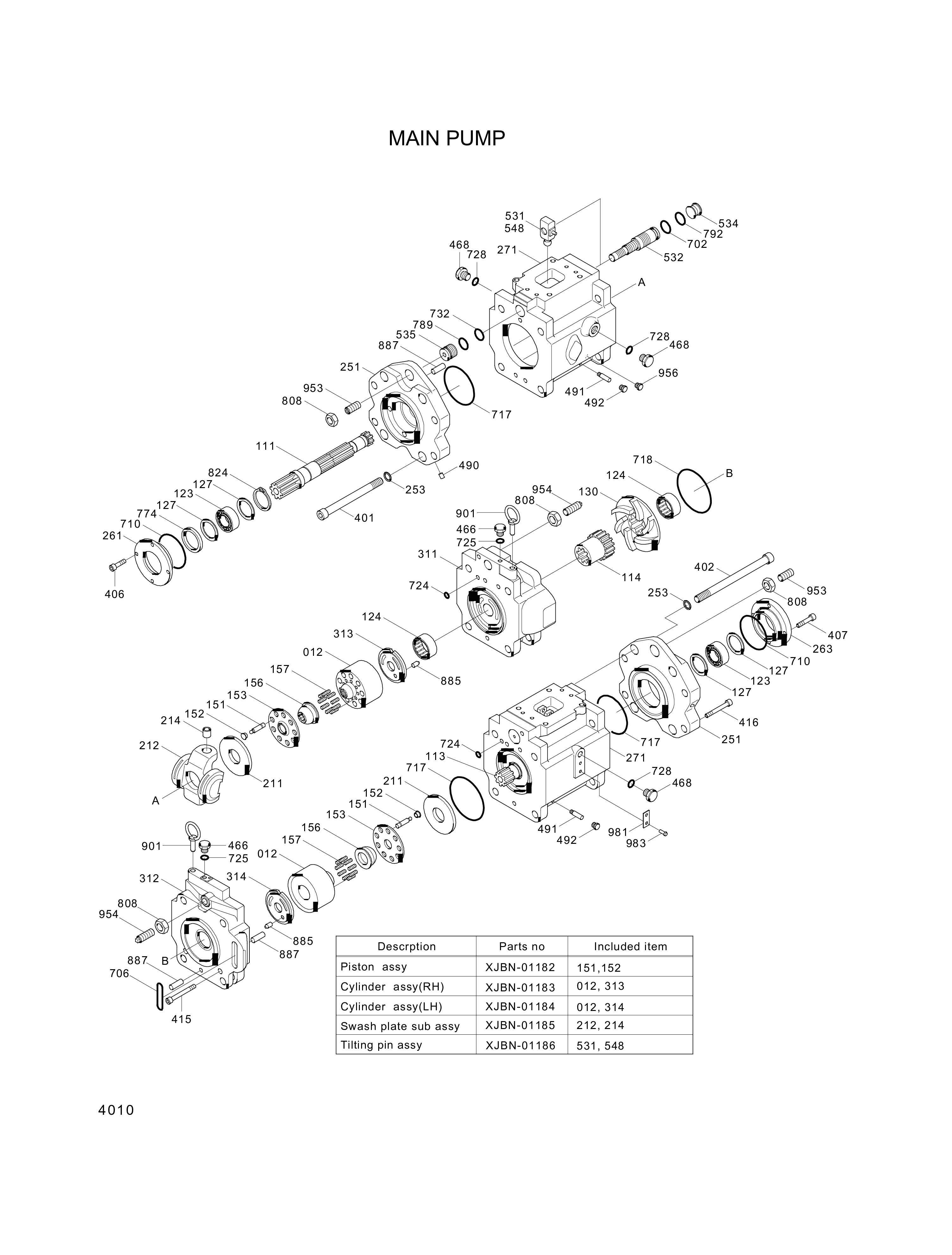 drawing for Hyundai Construction Equipment XJBN-01180 - SCREW-SET (figure 5)