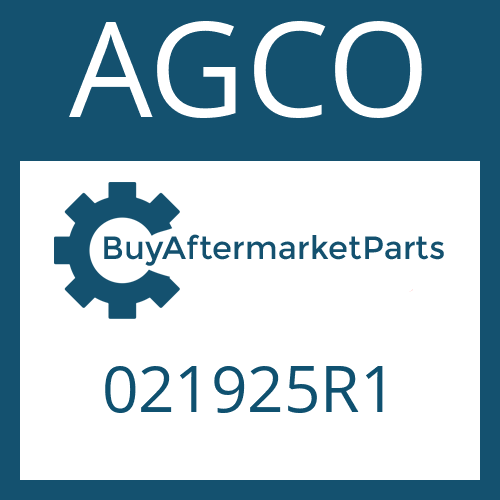 AGCO 021925R1 - Part