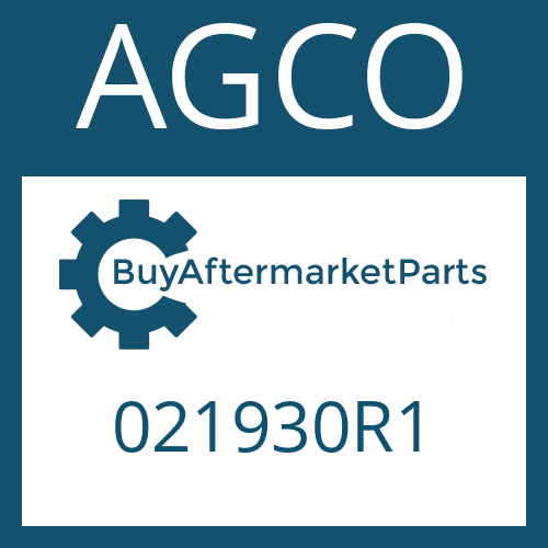 AGCO 021930R1 - Part