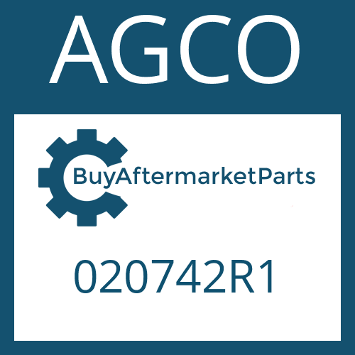 AGCO 020742R1 - Part