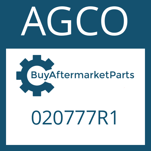 AGCO 020777R1 - Part