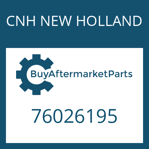 CNH NEW HOLLAND 76026195 - SPUR GEAR