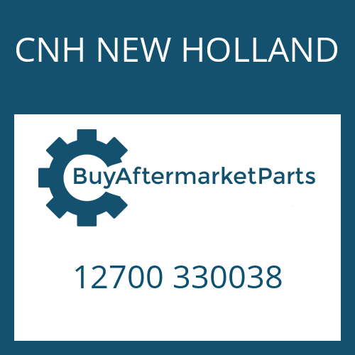 CNH NEW HOLLAND 12700 330038 - SCREW PLUG