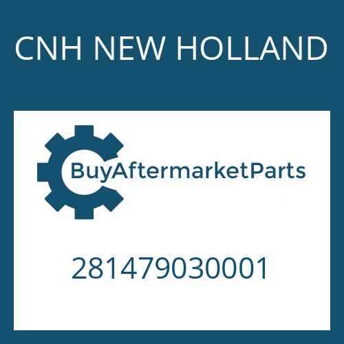 CNH NEW HOLLAND 281479030001 - COVER GASKET