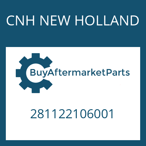 CNH NEW HOLLAND 281122106001 - BAYONNET CAP