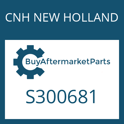CNH NEW HOLLAND S300681 - VENTILTEILE