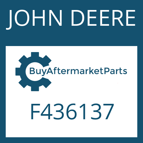 JOHN DEERE F436137 - Part