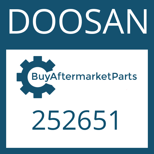 DOOSAN 252651 - Part
