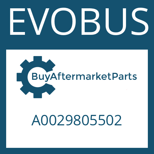 A0029805502 EVOBUS TAPERED ROLLER BEARING