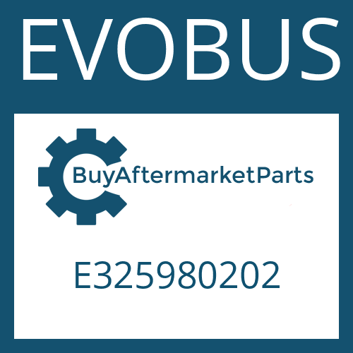 EVOBUS E325980202 - O-RING
