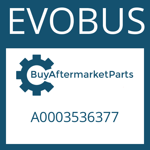EVOBUS A0003536377 - Part