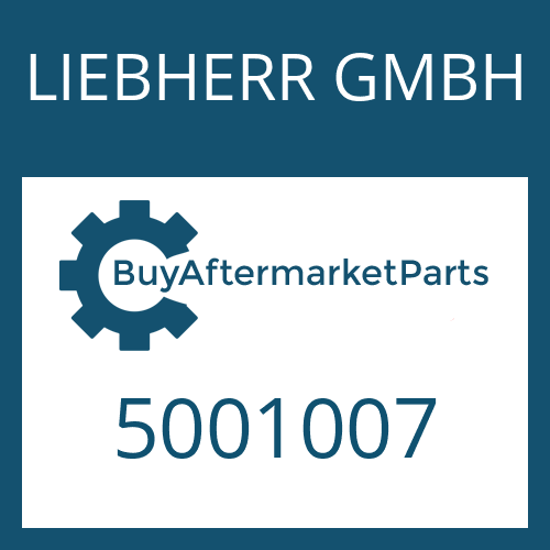 LIEBHERR GMBH 5001007 - Part
