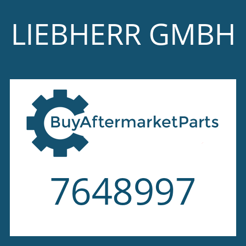 LIEBHERR GMBH 7648997 - Part