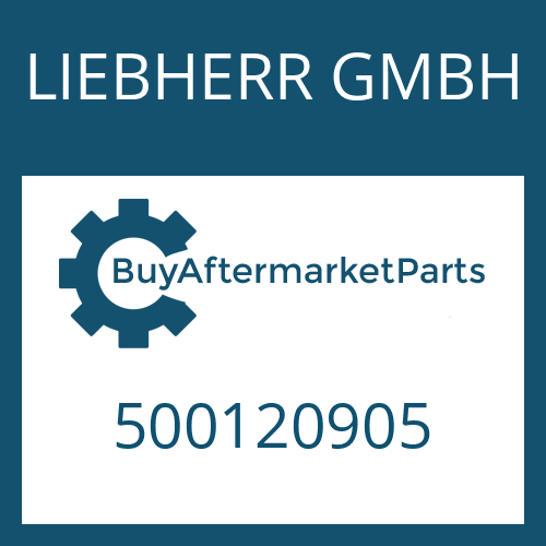 LIEBHERR GMBH 500120905 - SEAL KIT