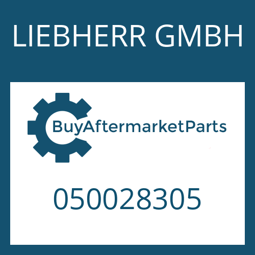 LIEBHERR GMBH 050028305 - Part