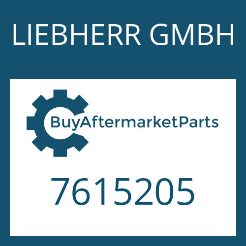 LIEBHERR GMBH 7615205 - Part